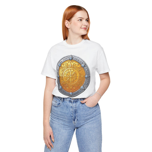 Coin Shirt, Shirt with Coin, Tee Shirt with Gold Coin, Shirt with Antique Coin