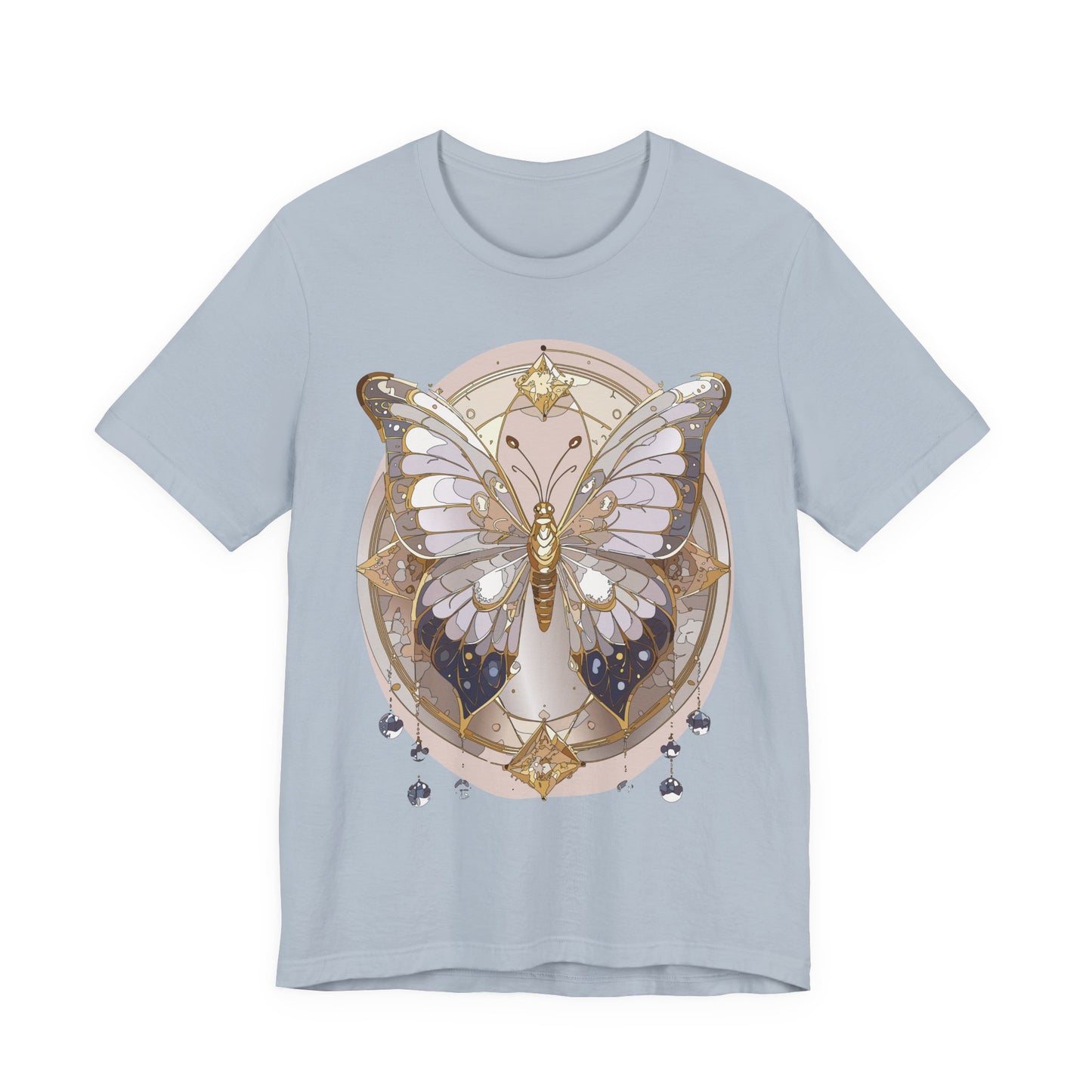 Butterfly Shirt, Shirt with Butterfly, Tee Shirt with Antique Butterfly