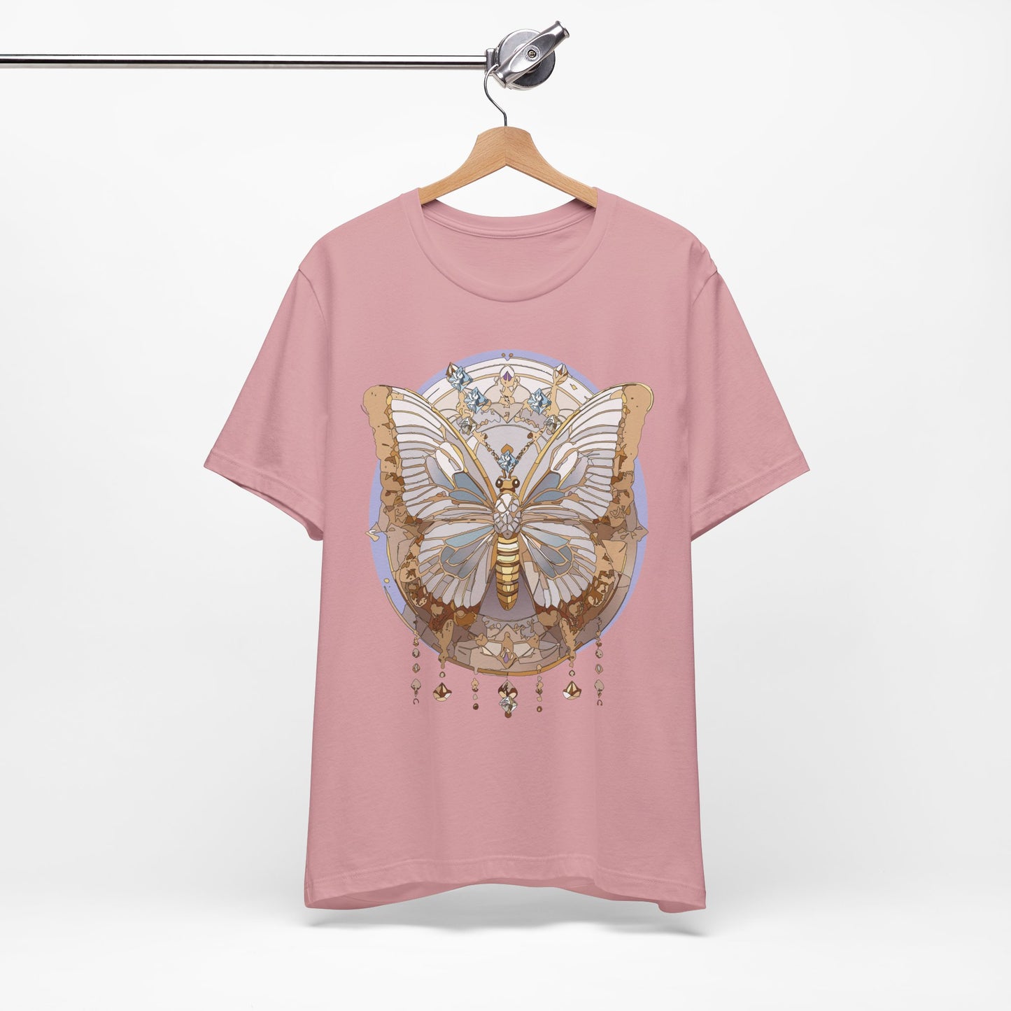 Butterfly Shirt, Shirt with Butterfly, Tee Shirt with Antique Butterfly