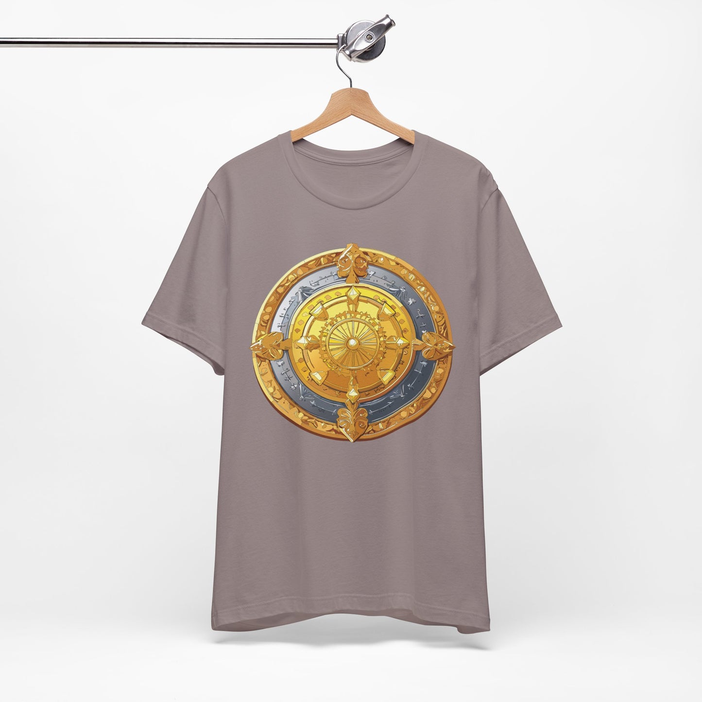 Coin Shirt, Shirt with Coin, Tee Shirt with Gold Coin, Shirt with Antique Coin