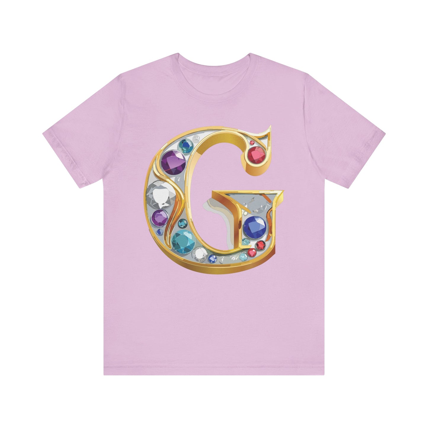Letter Shirt, Shirt with Letters, Tee Shirt with Gold Letter, Shirt with Antique Letters