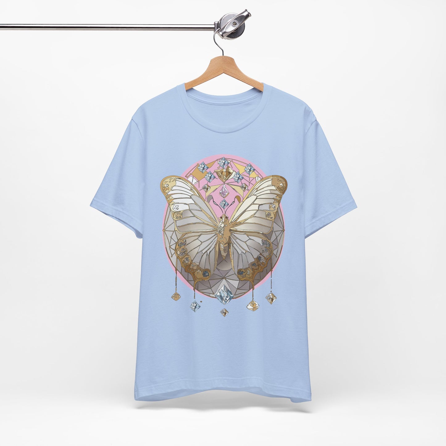 Butterfly Shirt, Shirt with Butterfly, Tee Shirt with Antique Butterfly