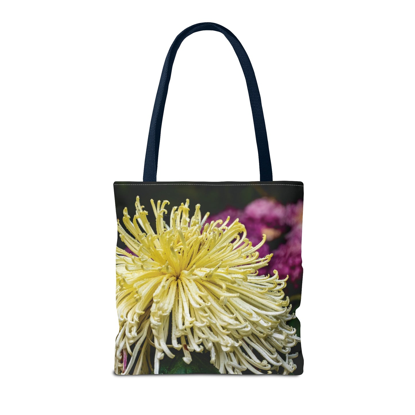 Canvas Bag with Floral Prints