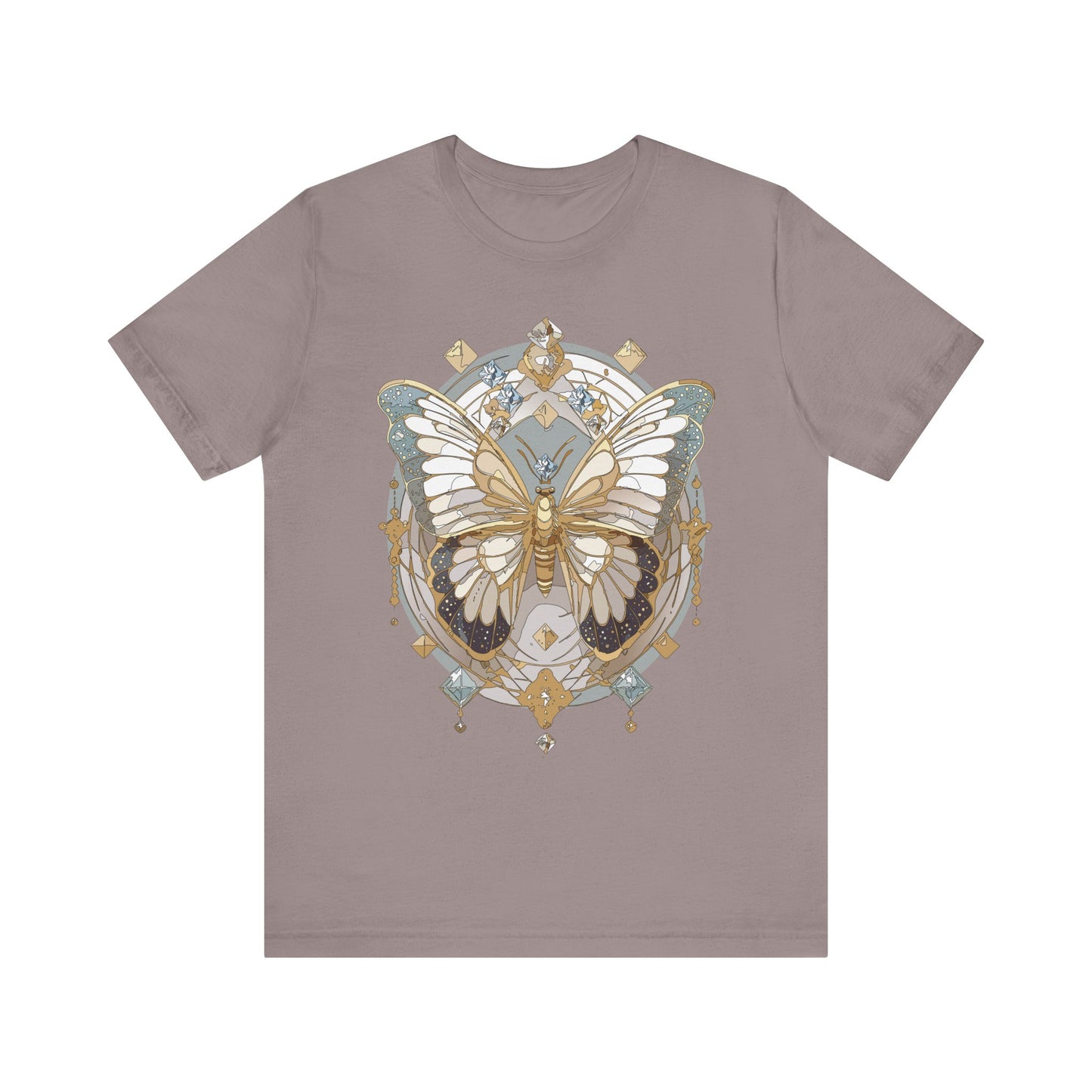 Butterfly Shirt, Shirt with Butterfly, Tee Shirt with Antique Butterfly
