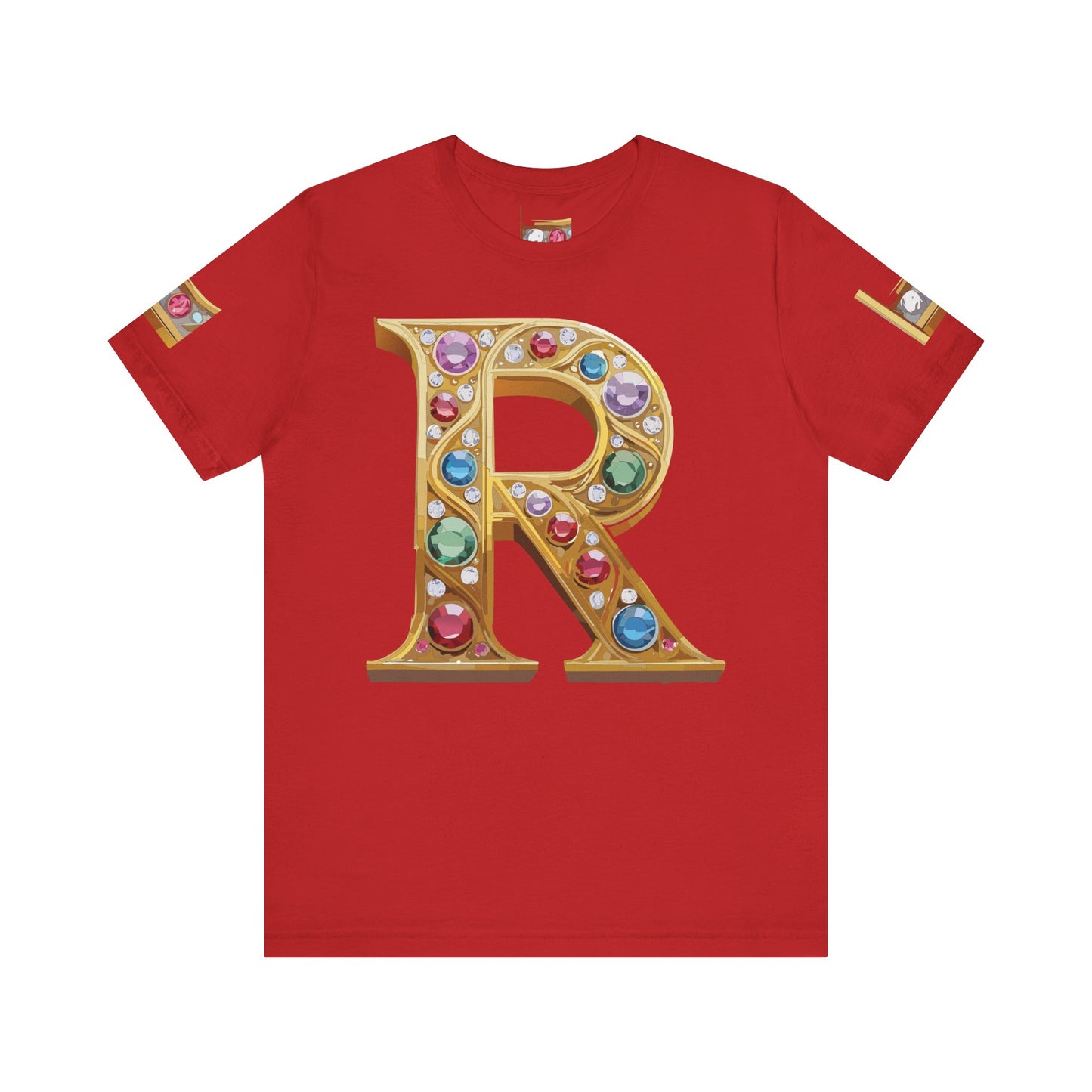 Letter Shirt, Shirt with Letters, Tee Shirt with Gold Letter, Shirt with Antique Letters