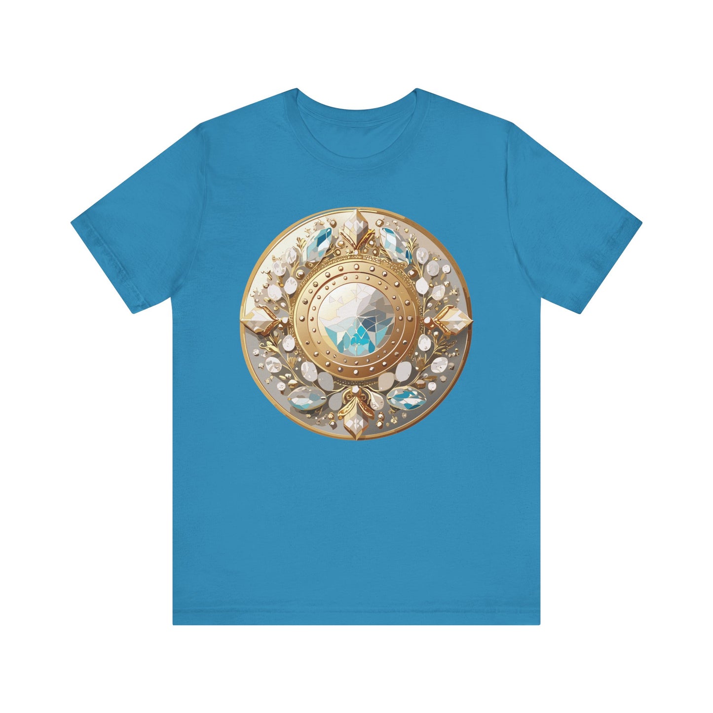 Medallion Shirt, Shirt with Medallion, Tee Shirt with Medal