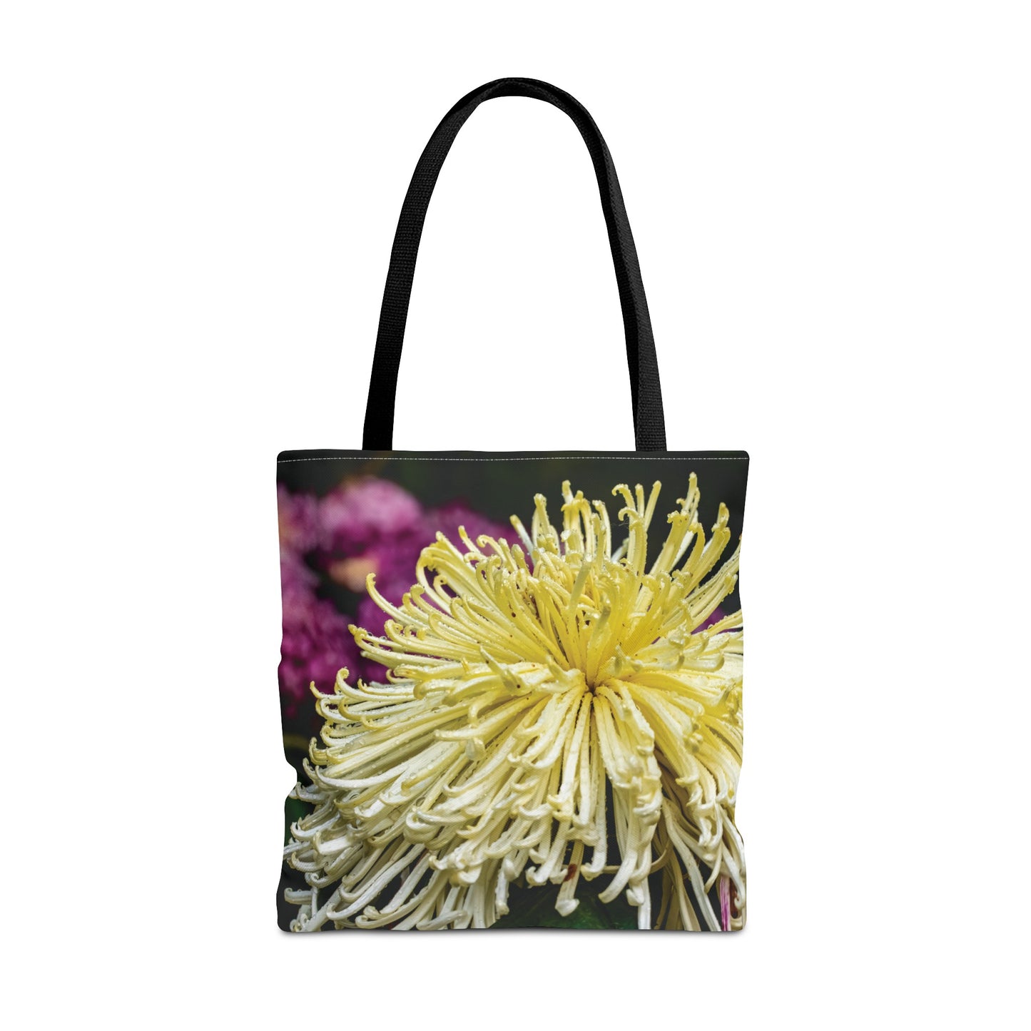 Canvas Bag with Floral Prints