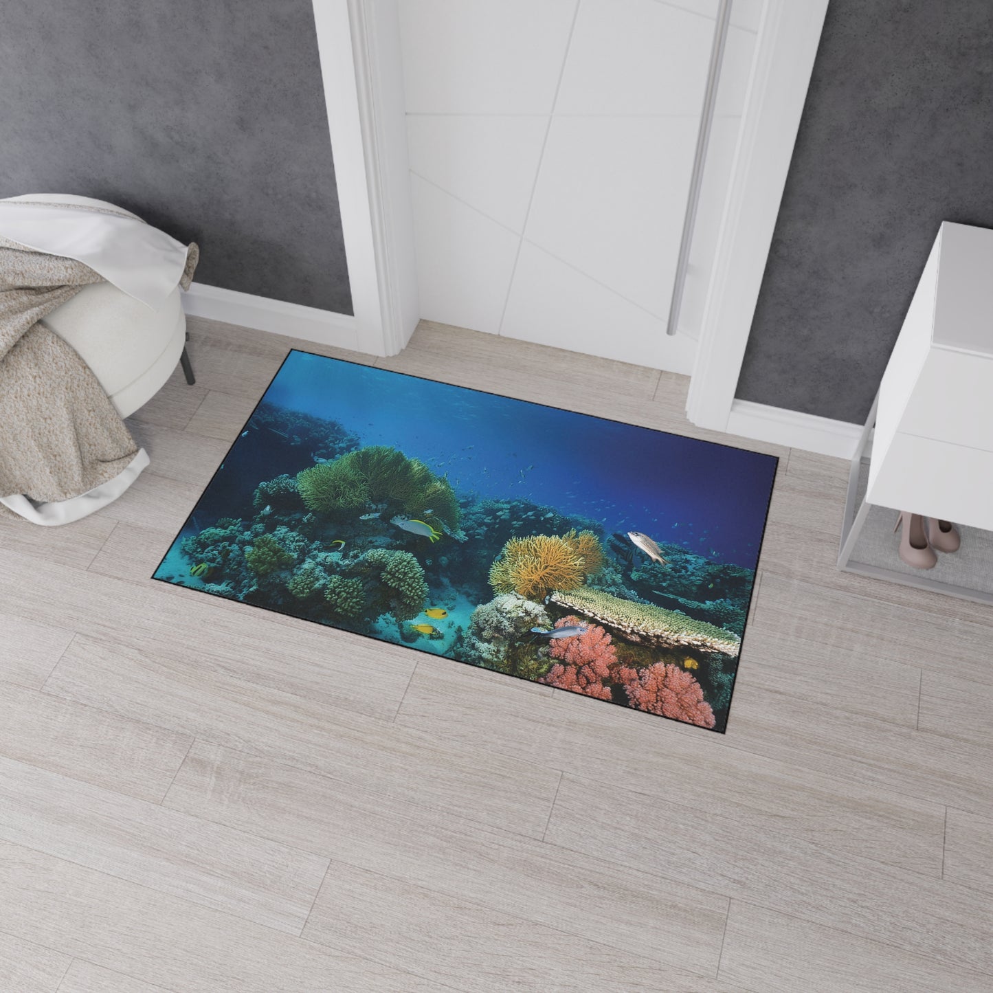 Heavy Duty Floor Mat - Deep Ocean