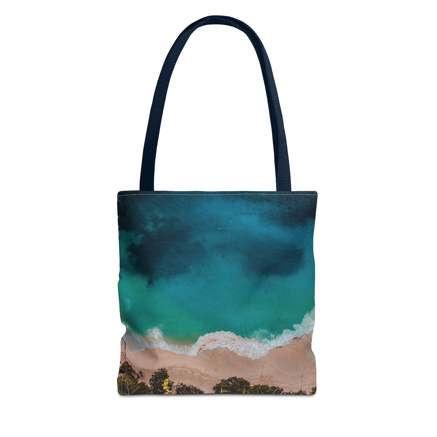 Canvas Bag with Beach Prints