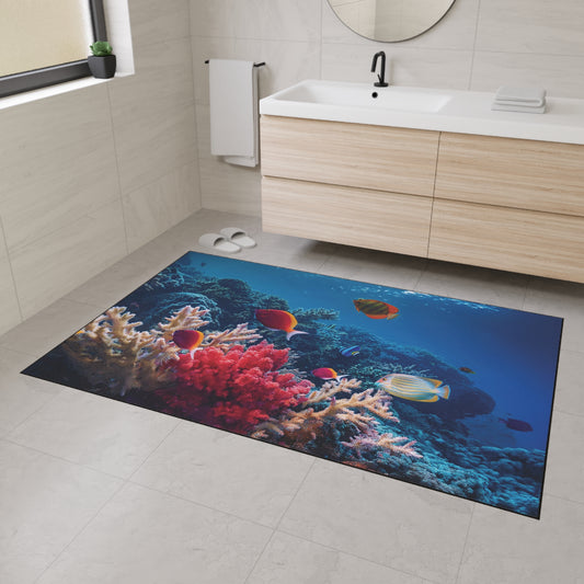 Heavy Duty Floor Mat - Deep Ocean