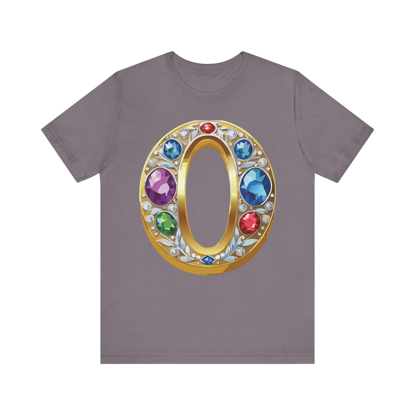 Letter Shirt, Shirt with Letters, Tee Shirt with Gold Letter, Shirt with Antique Letters