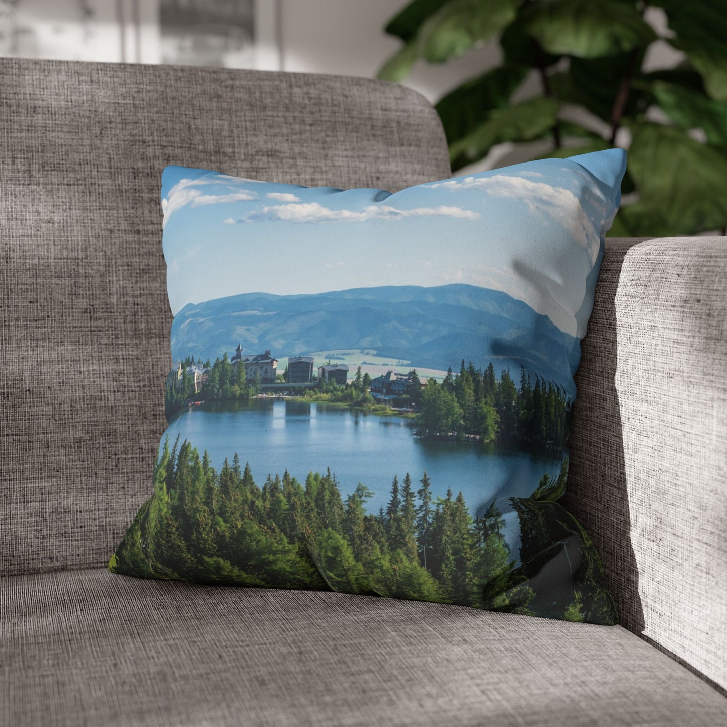 Landscape Pillow Cover
