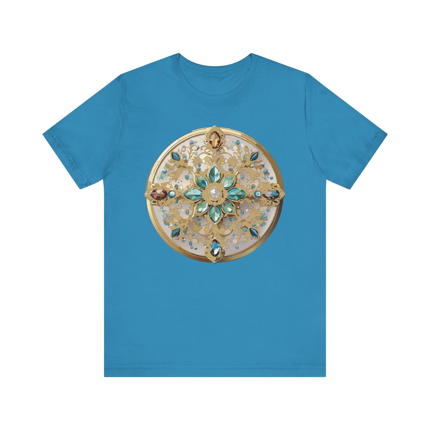 Medallion Shirt, Shirt with Medallion, Tee Shirt with Medal