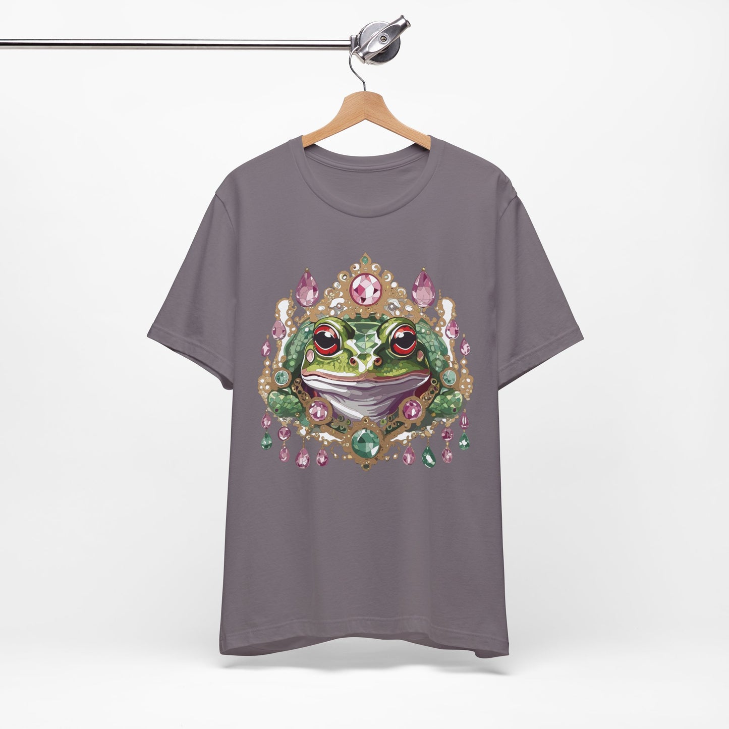 Animal Shirt, Shirt with Animal, Tee Shirt with Gold Animal Medal, Shirt with Antique Animal Medallion