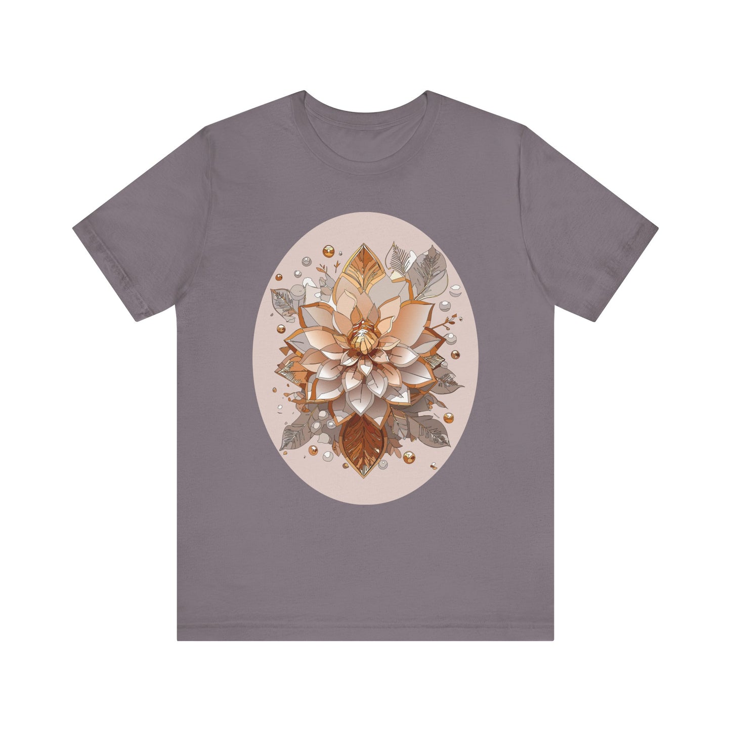 Floral Shirt, Flower Shirt, Tee Shirt with Antique Flower