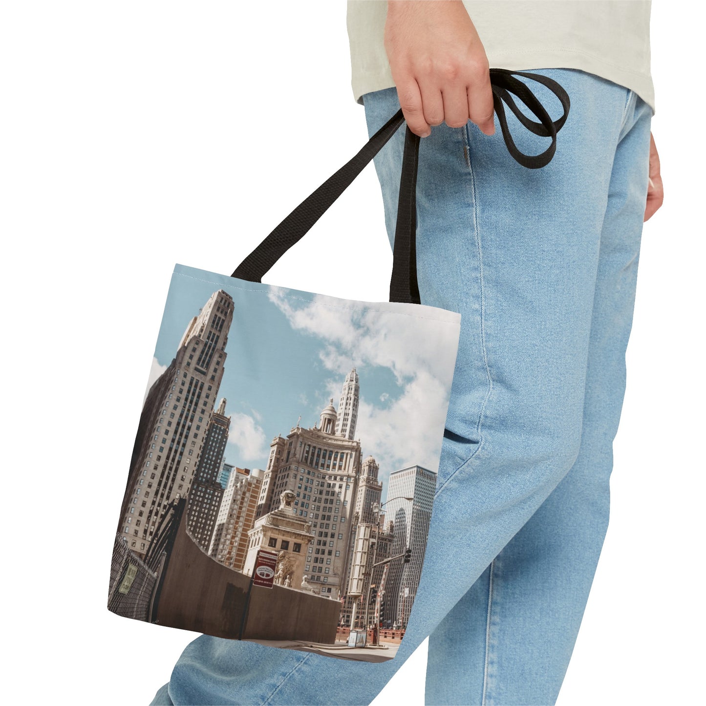 Canvas Bag with City Prints