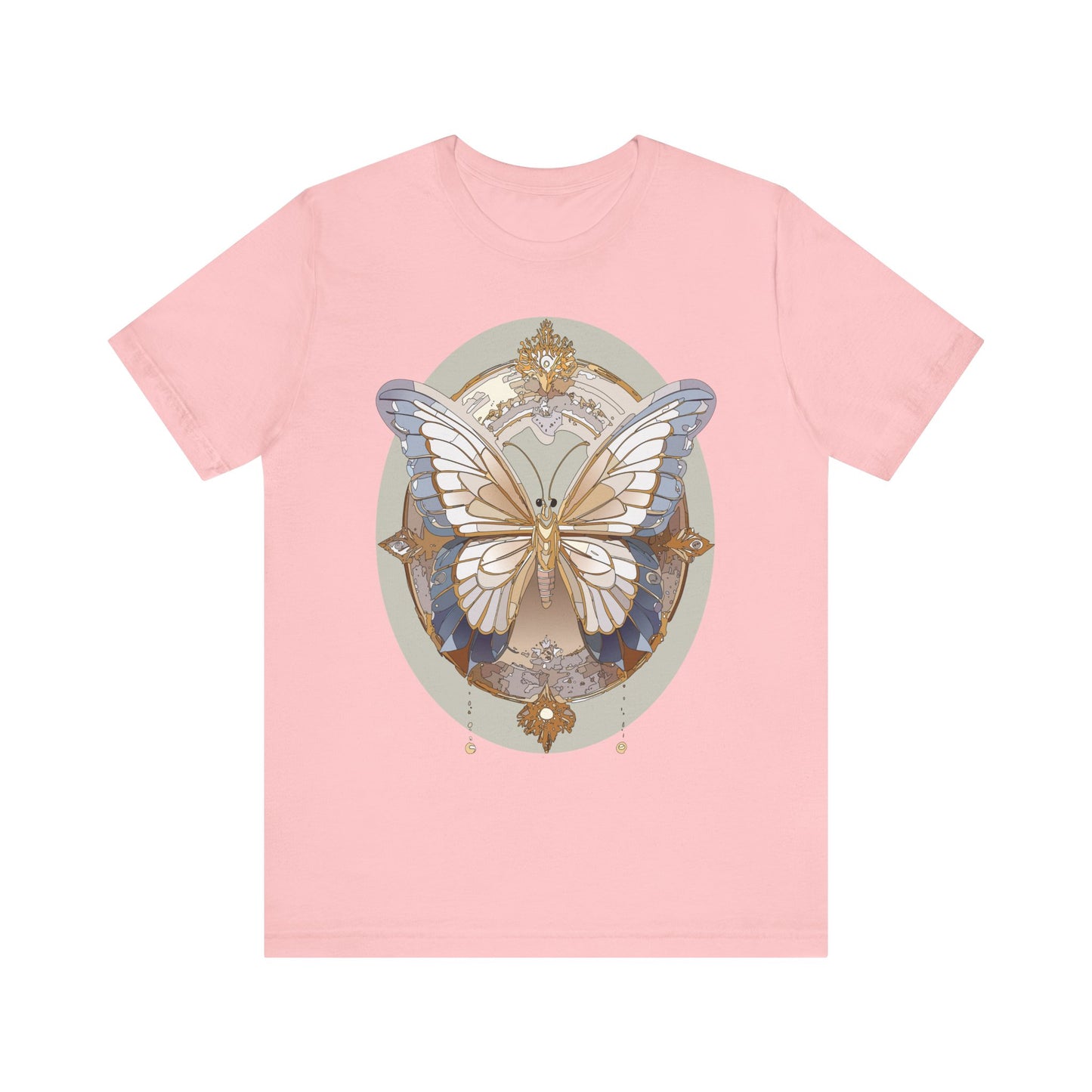 Butterfly Shirt, Shirt with Butterfly, Tee Shirt with Antique Butterfly