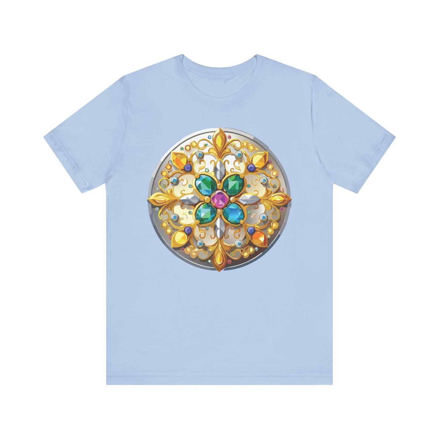 Medallion Shirt, Shirt with Medallion, Tee Shirt with Medal