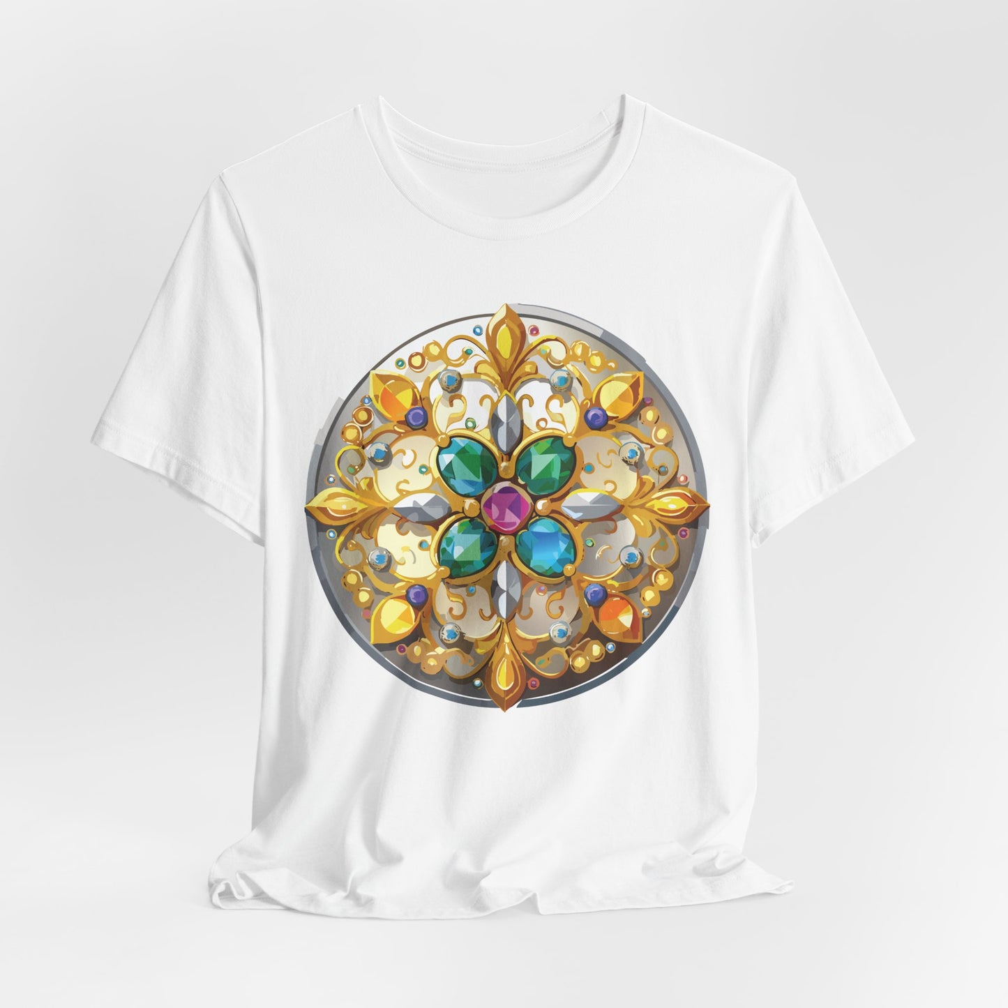 Medallion Shirt, Shirt with Medallion, Tee Shirt with Medal