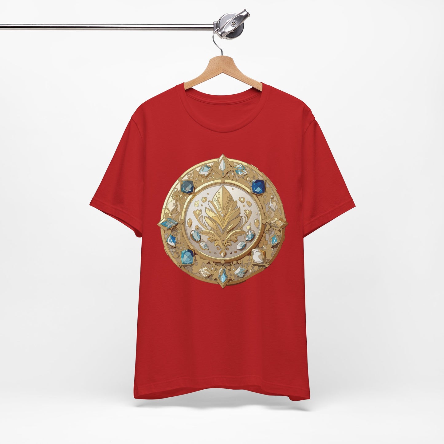 Medallion Shirt, Shirt with Medallion, Tee Shirt with Medal