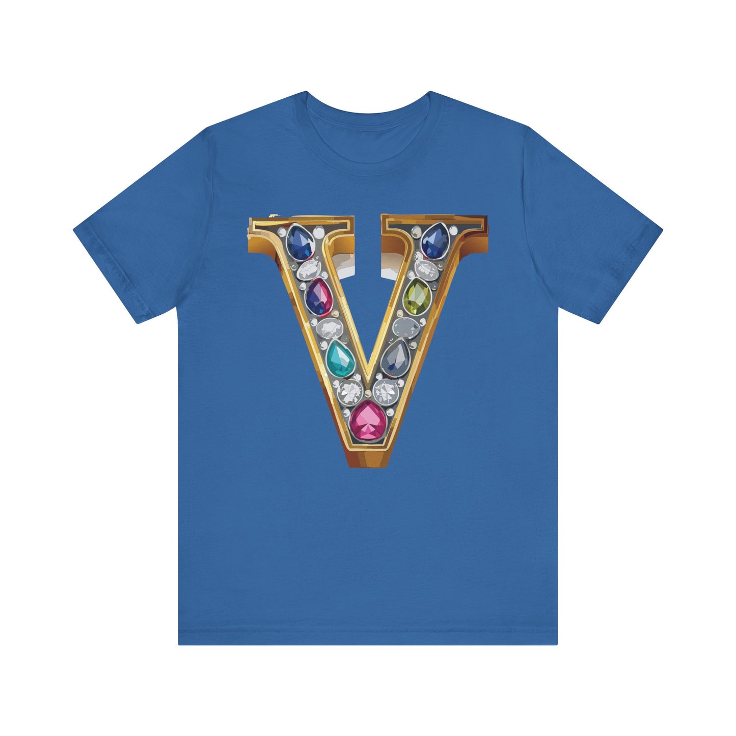 Letter Shirt, Shirt with Letters, Tee Shirt with Gold Letter, Shirt with Antique Letters