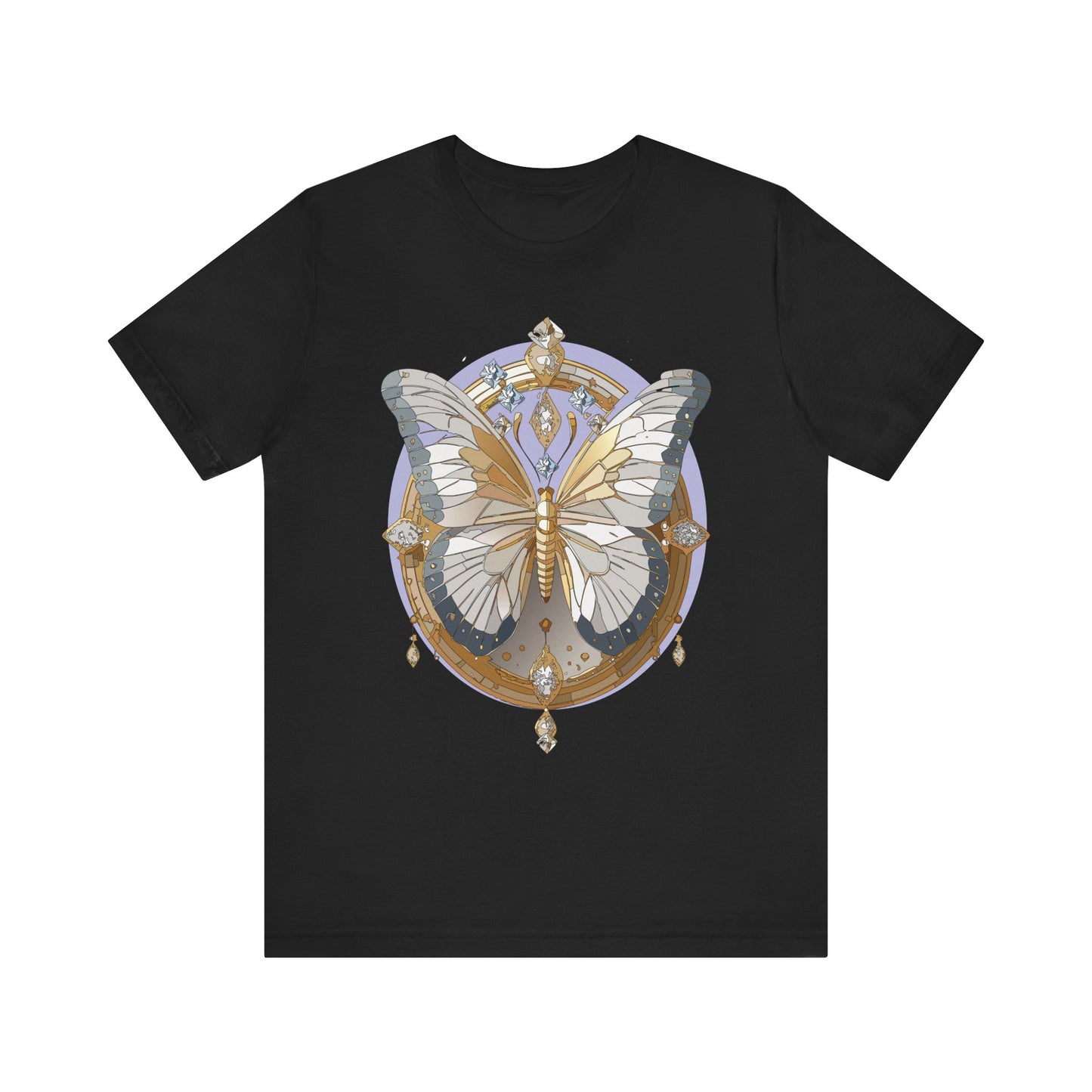 Butterfly Shirt, Shirt with Butterfly, Tee Shirt with Antique Butterfly