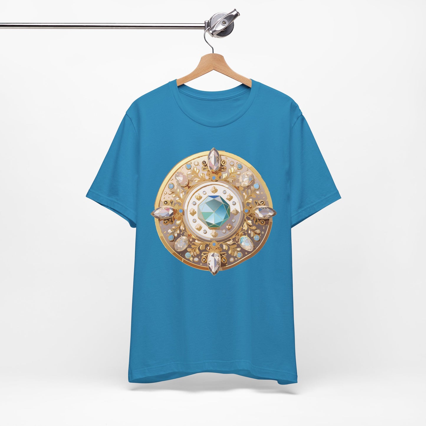 Medallion Shirt, Shirt with Medallion, Tee Shirt with Medal