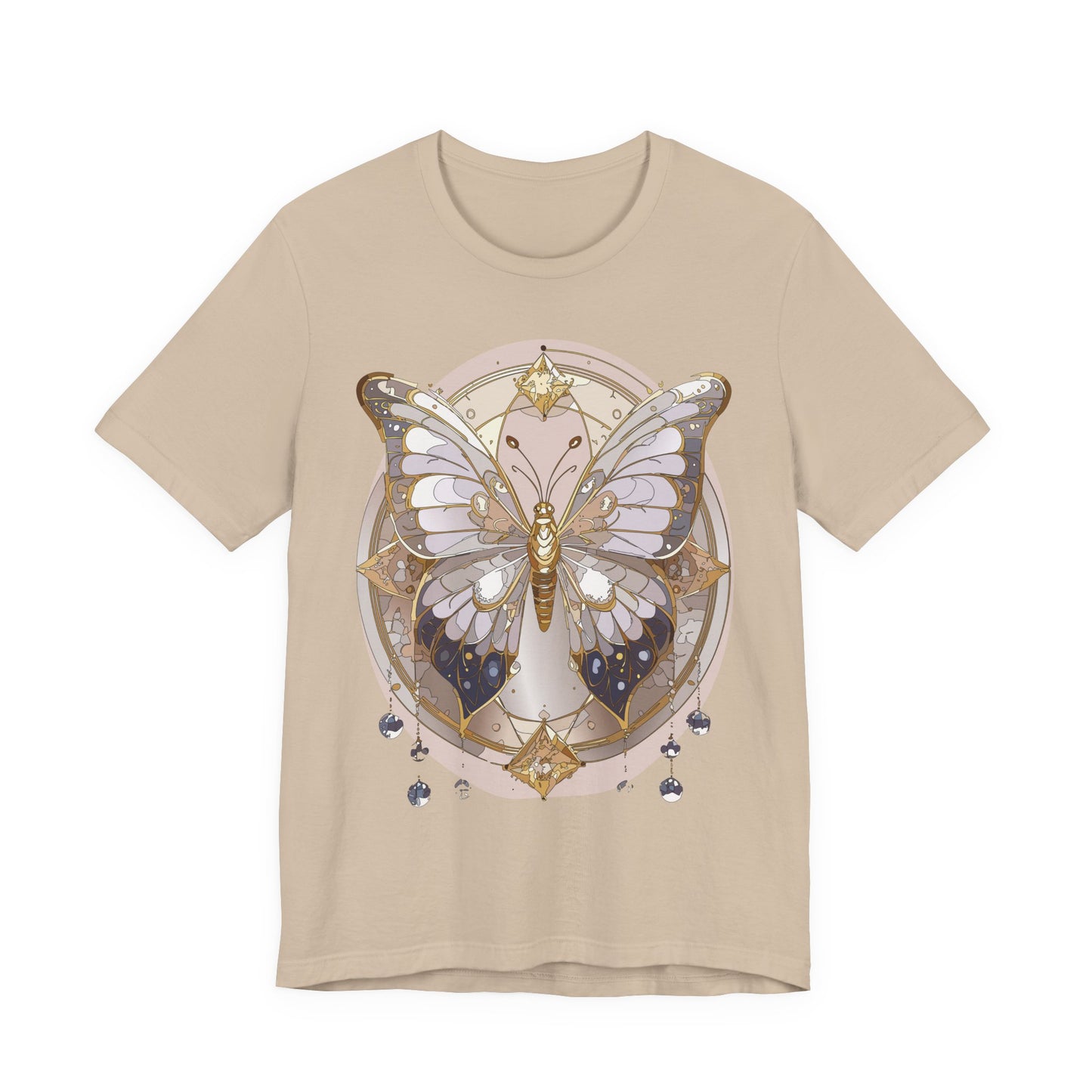Butterfly Shirt, Shirt with Butterfly, Tee Shirt with Antique Butterfly