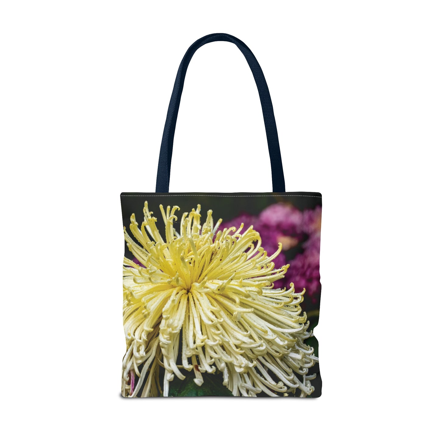 Canvas Bag with Floral Prints