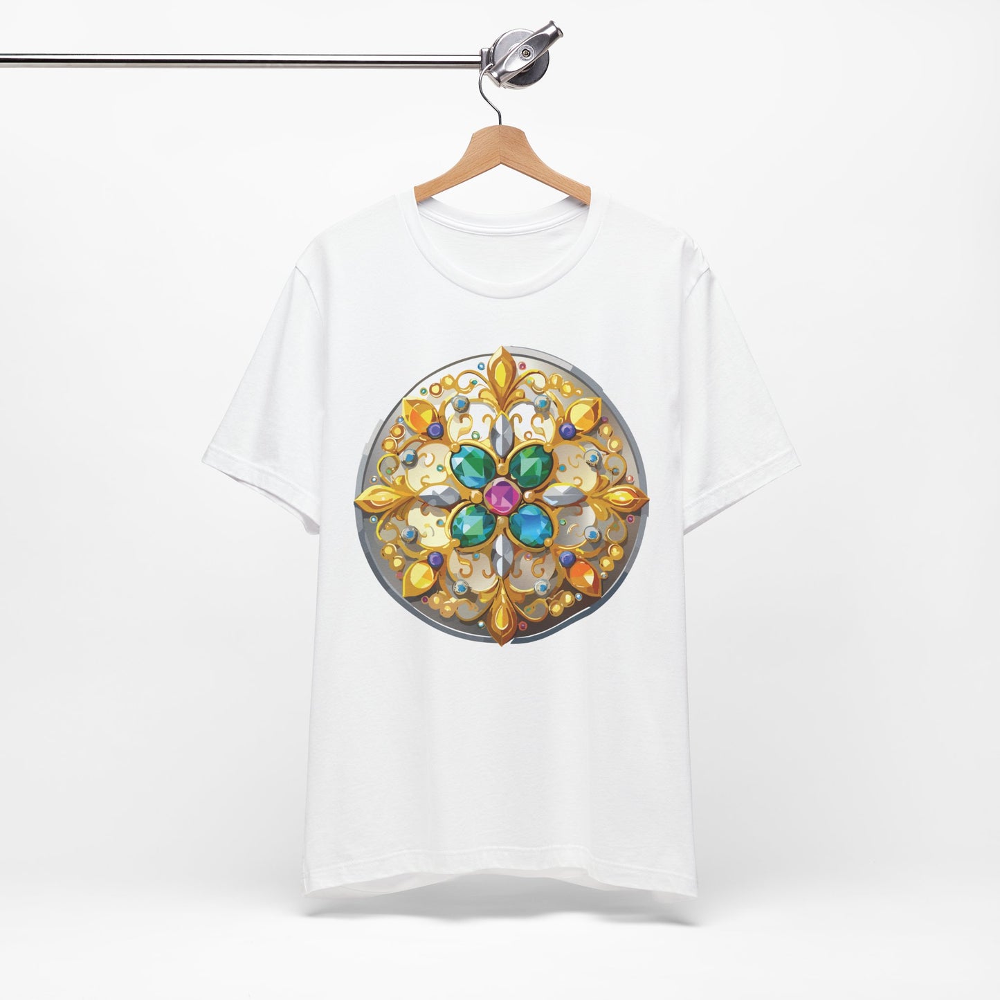 Medallion Shirt, Shirt with Medallion, Tee Shirt with Medal