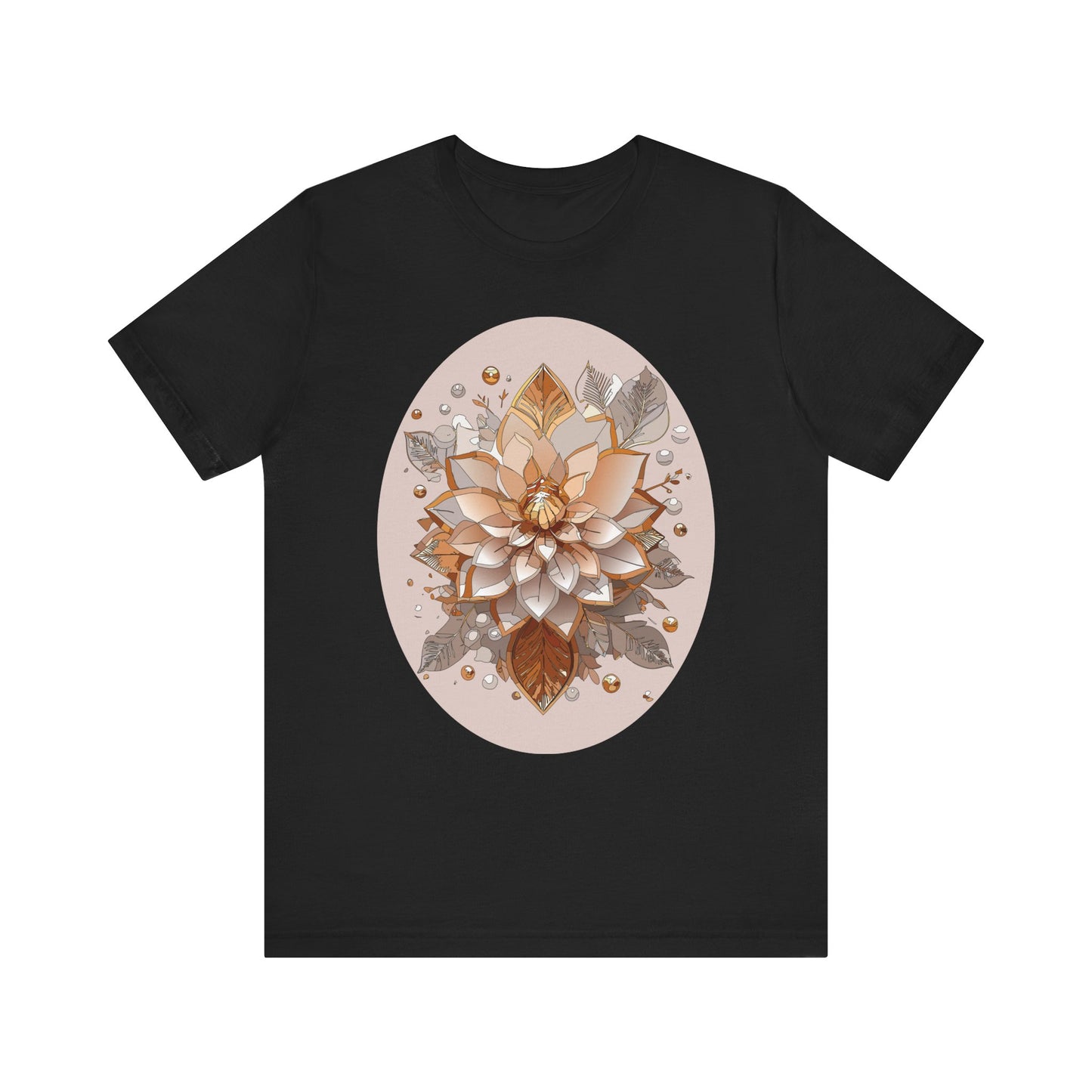 Floral Shirt, Flower Shirt, Tee Shirt with Antique Flower