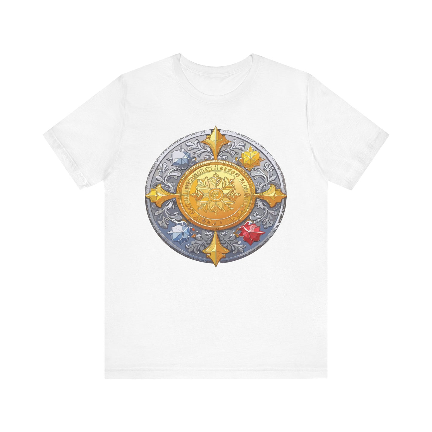 Coin Shirt, Shirt with Coin, Tee Shirt with Gold Coin, Shirt with Antique Coin