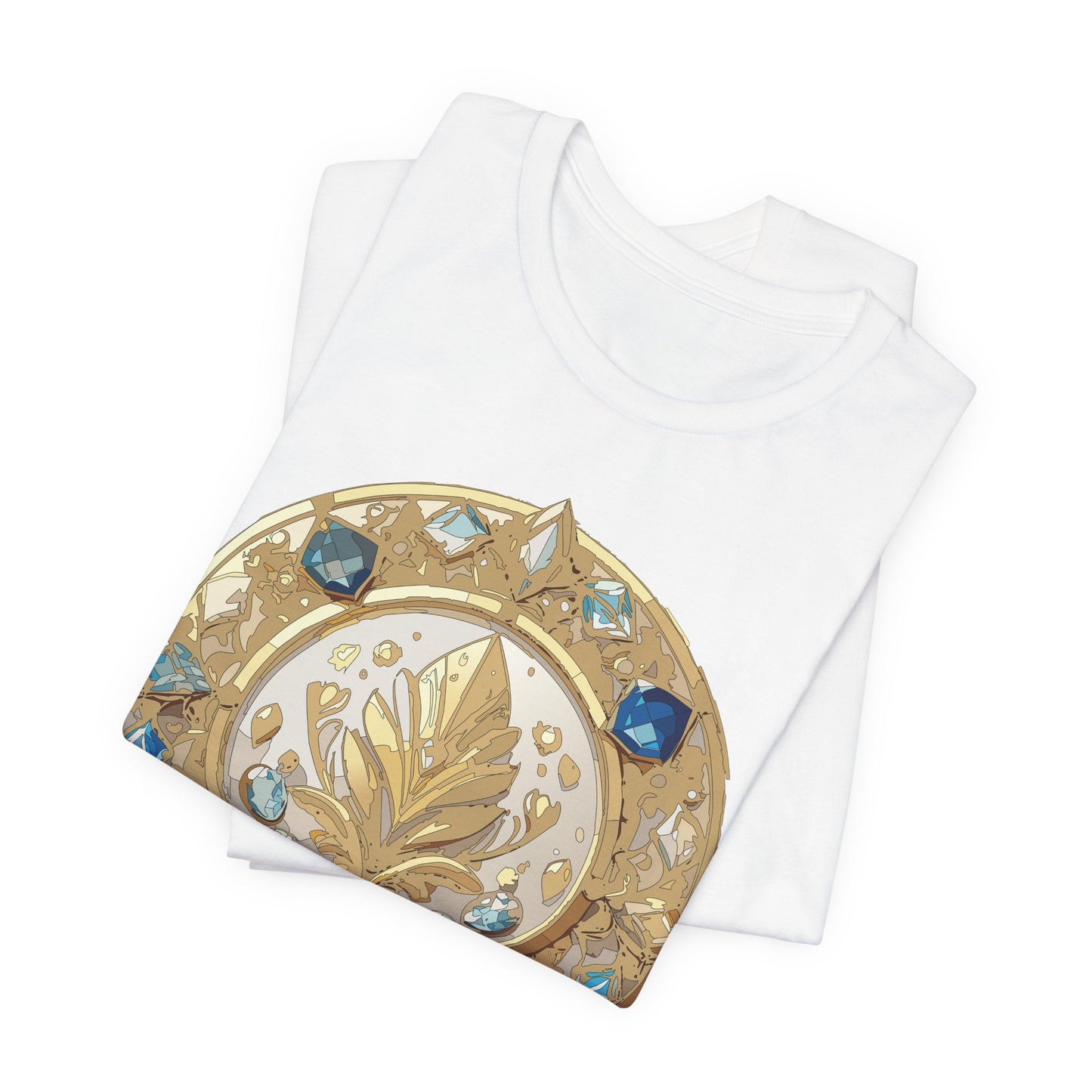 Medallion Shirt, Shirt with Medallion, Tee Shirt with Medal
