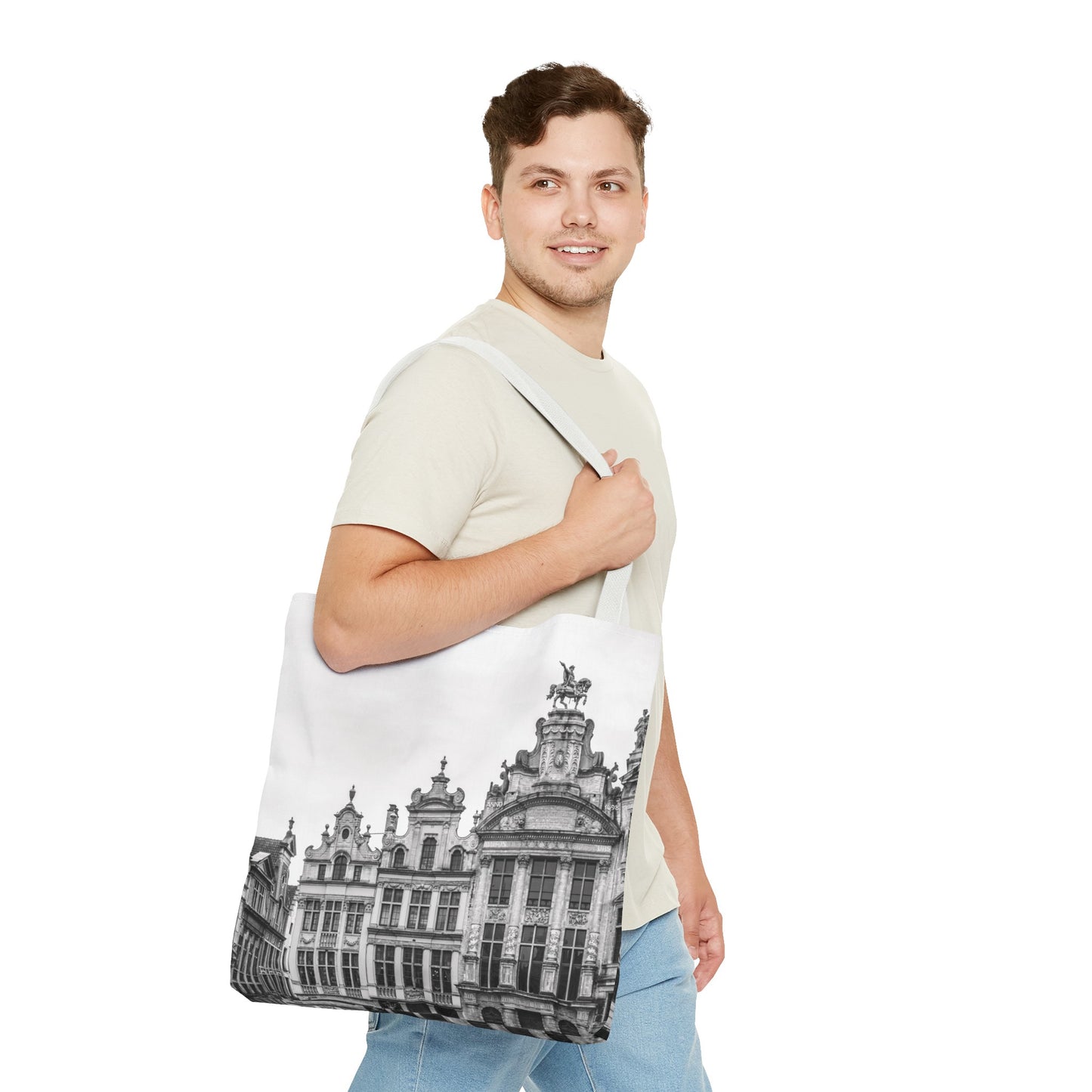 Canvas Bag with City Prints