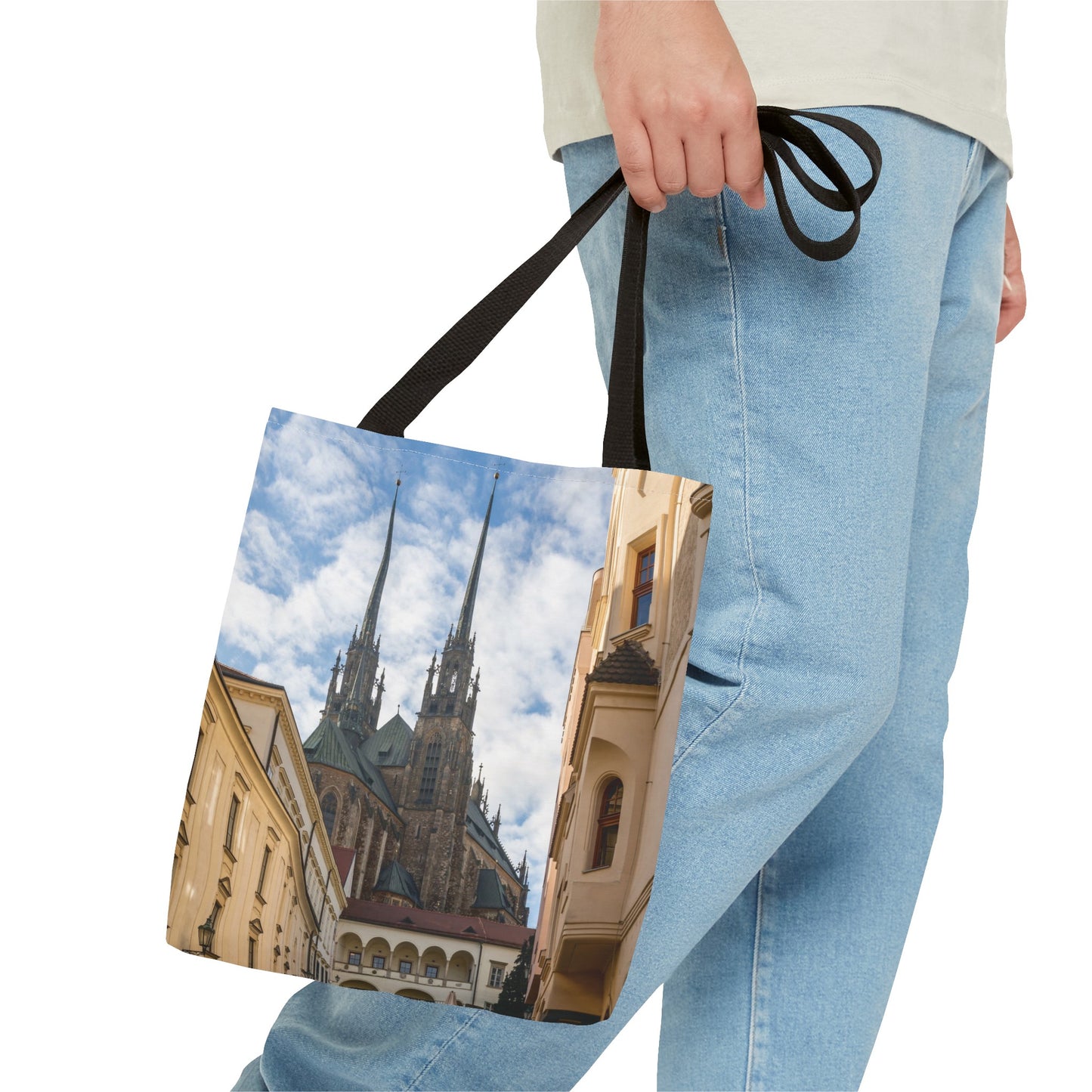 Canvas Bag with City Prints