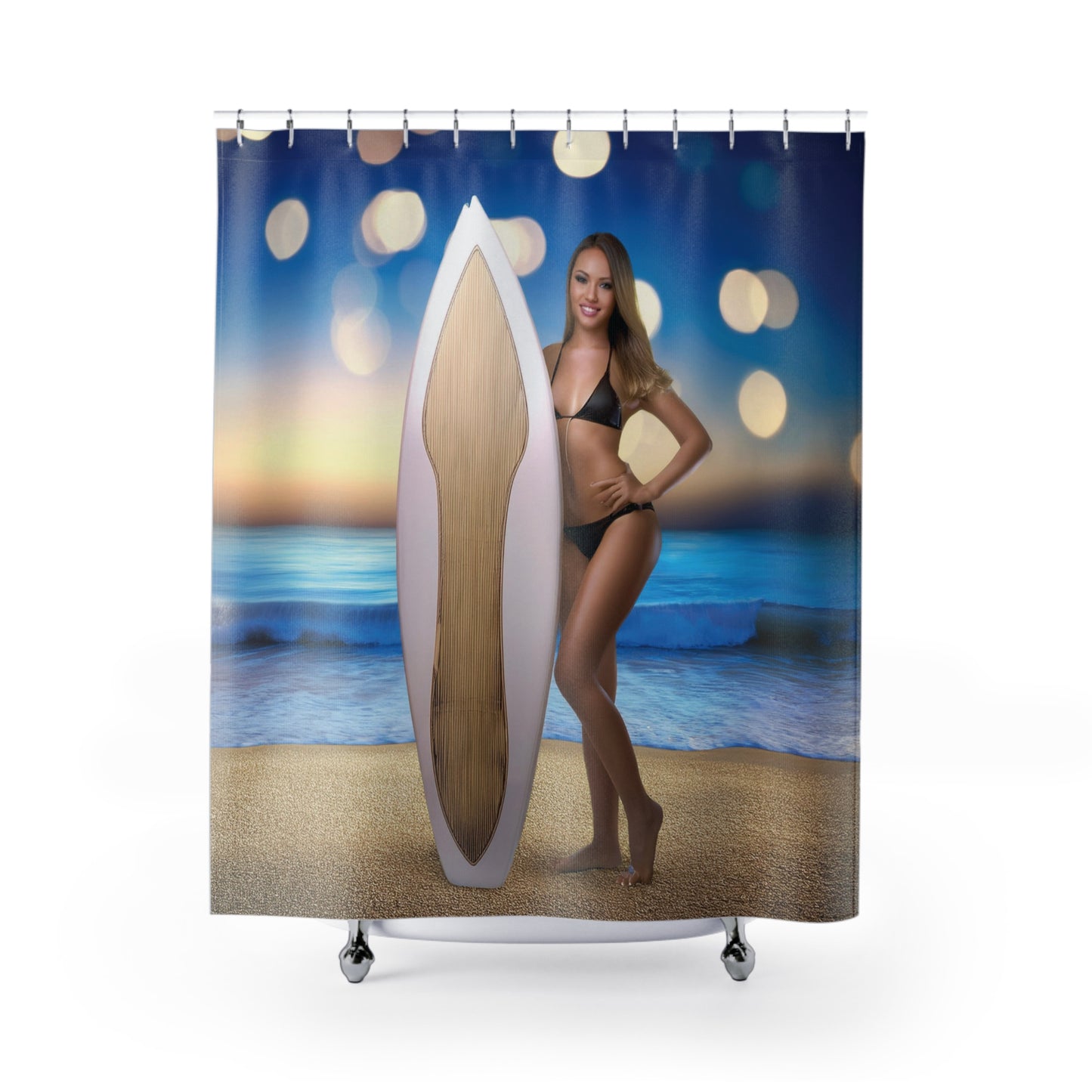 Shower Curtains with Beautiful Women