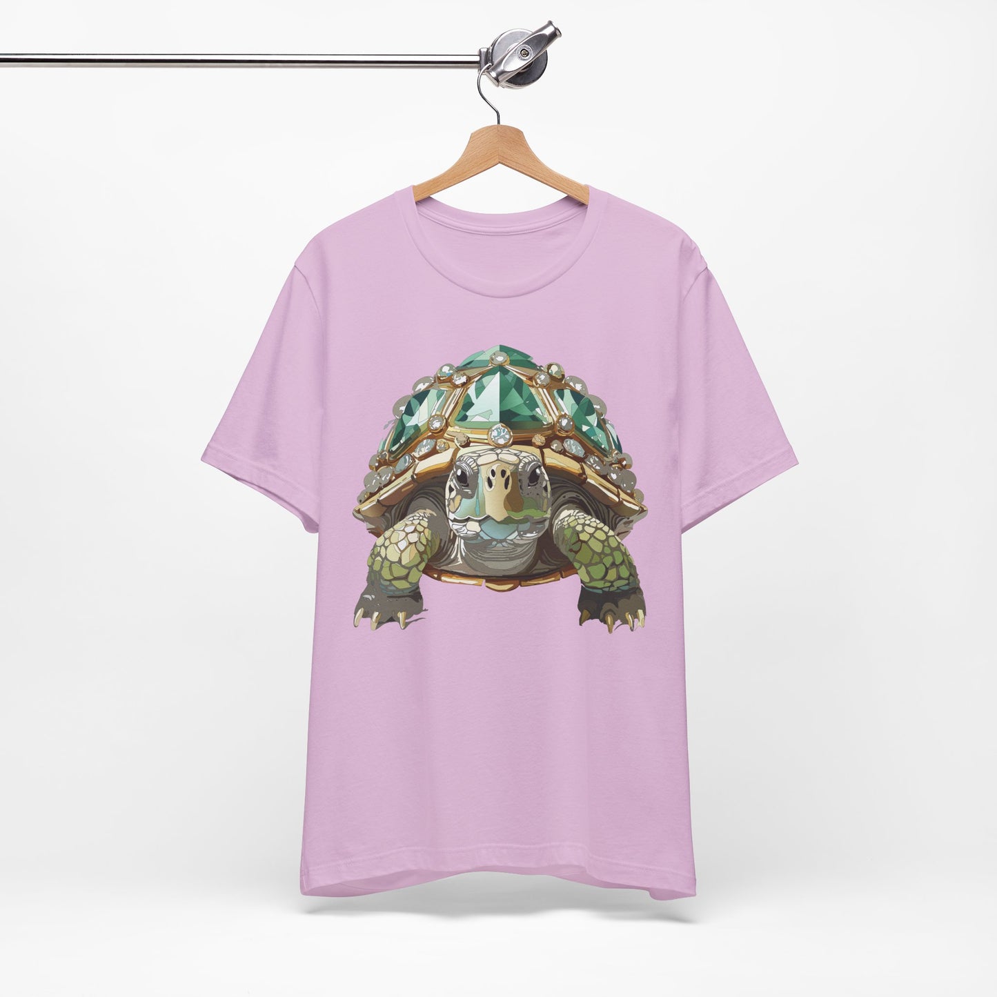 Animal Shirt, Shirt with Animal, Tee Shirt with Gold Animal Medal, Shirt with Antique Animal Medallion