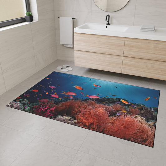 Heavy Duty Floor Mat - Deep Ocean