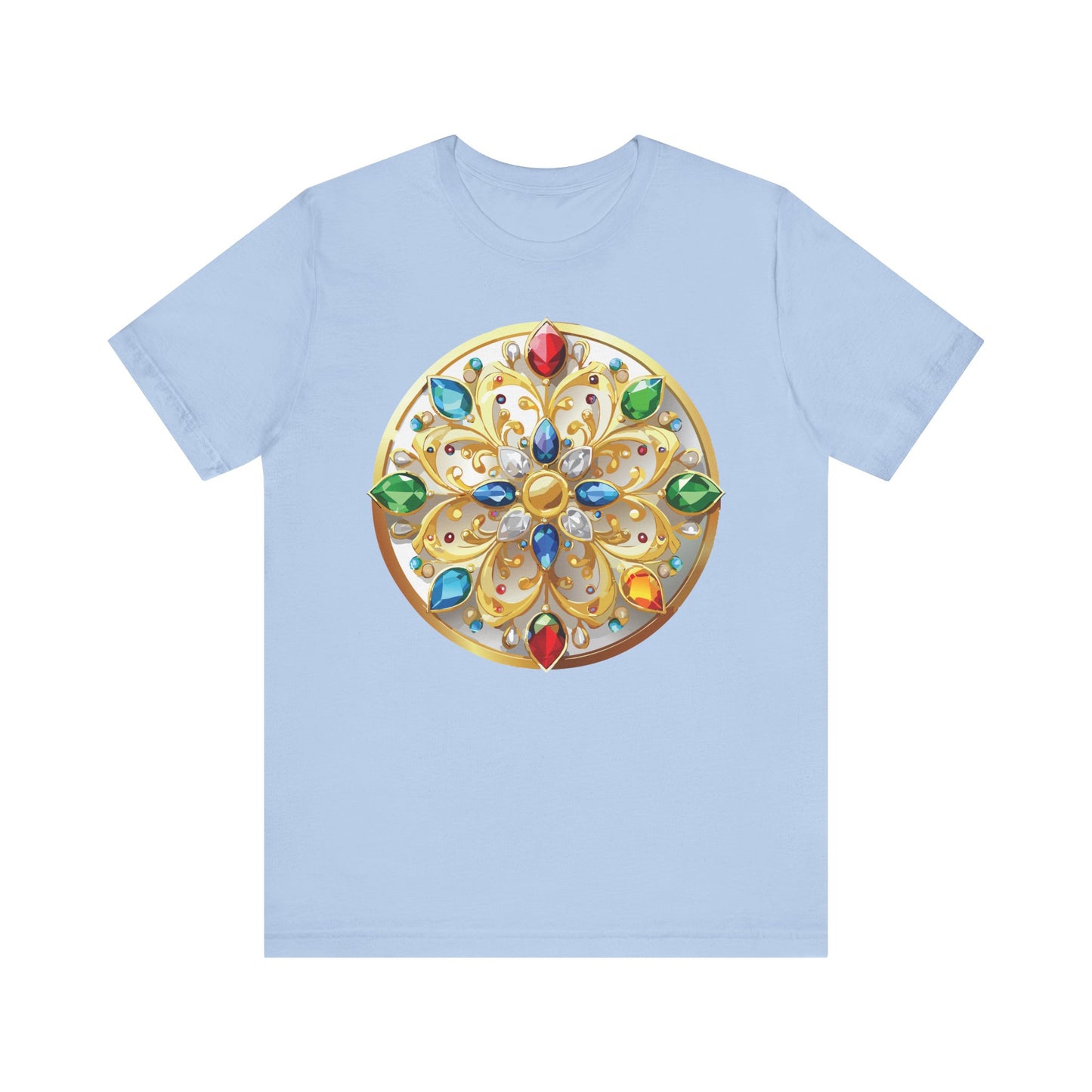 Medallion Shirt, Shirt with Medallion, Tee Shirt with Medal