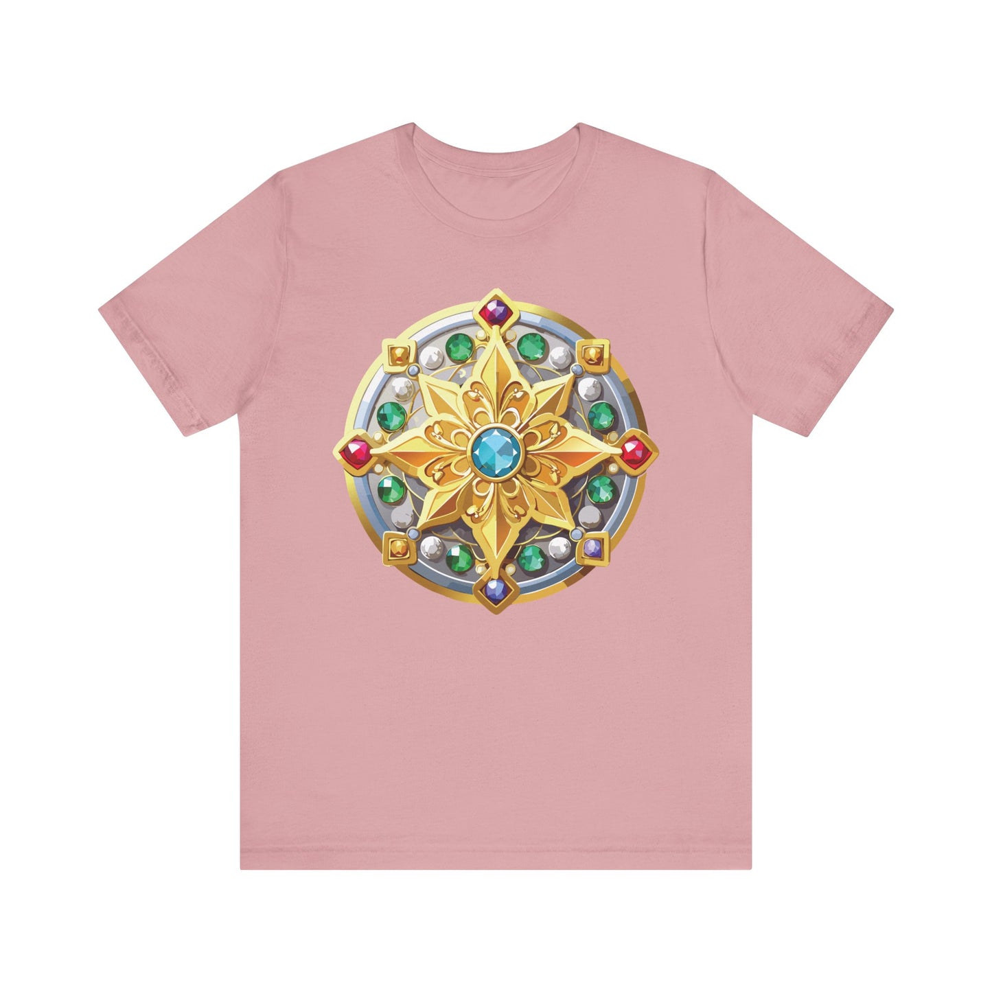Medallion Shirt, Shirt with Medallion, Tee Shirt with Medal