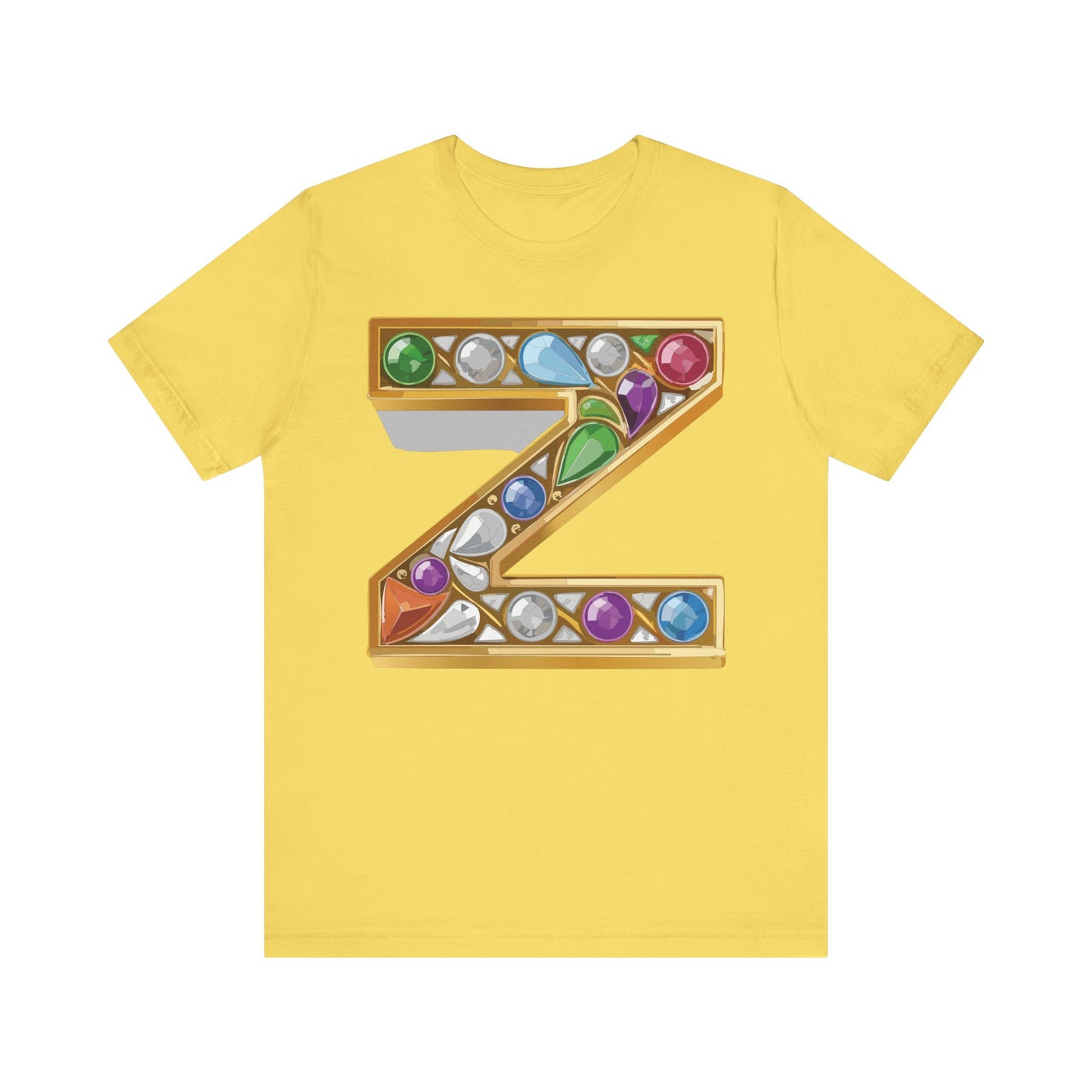 Letter Shirt, Shirt with Letters, Tee Shirt with Gold Letter, Shirt with Antique Letters