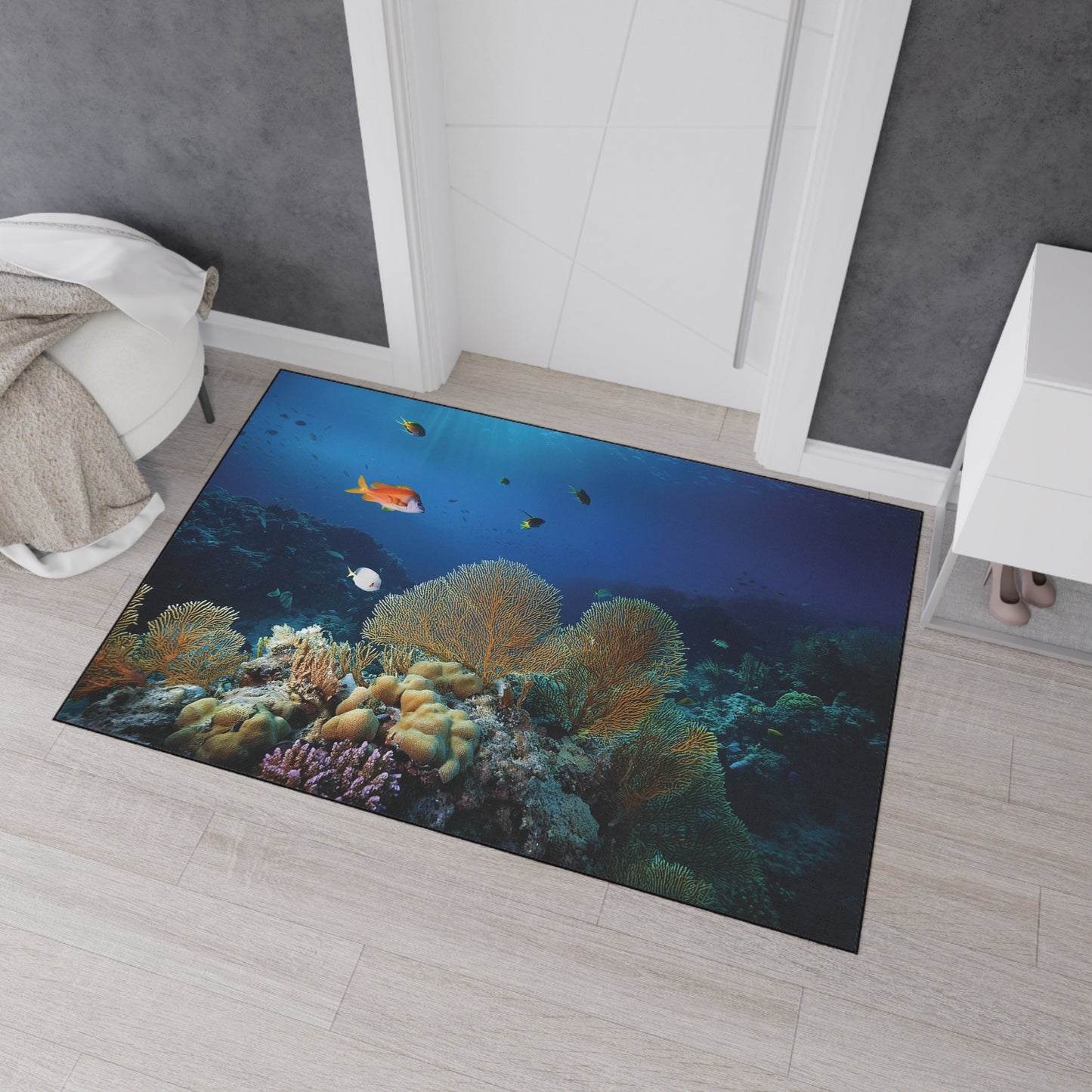 Heavy Duty Floor Mat - Deep Ocean