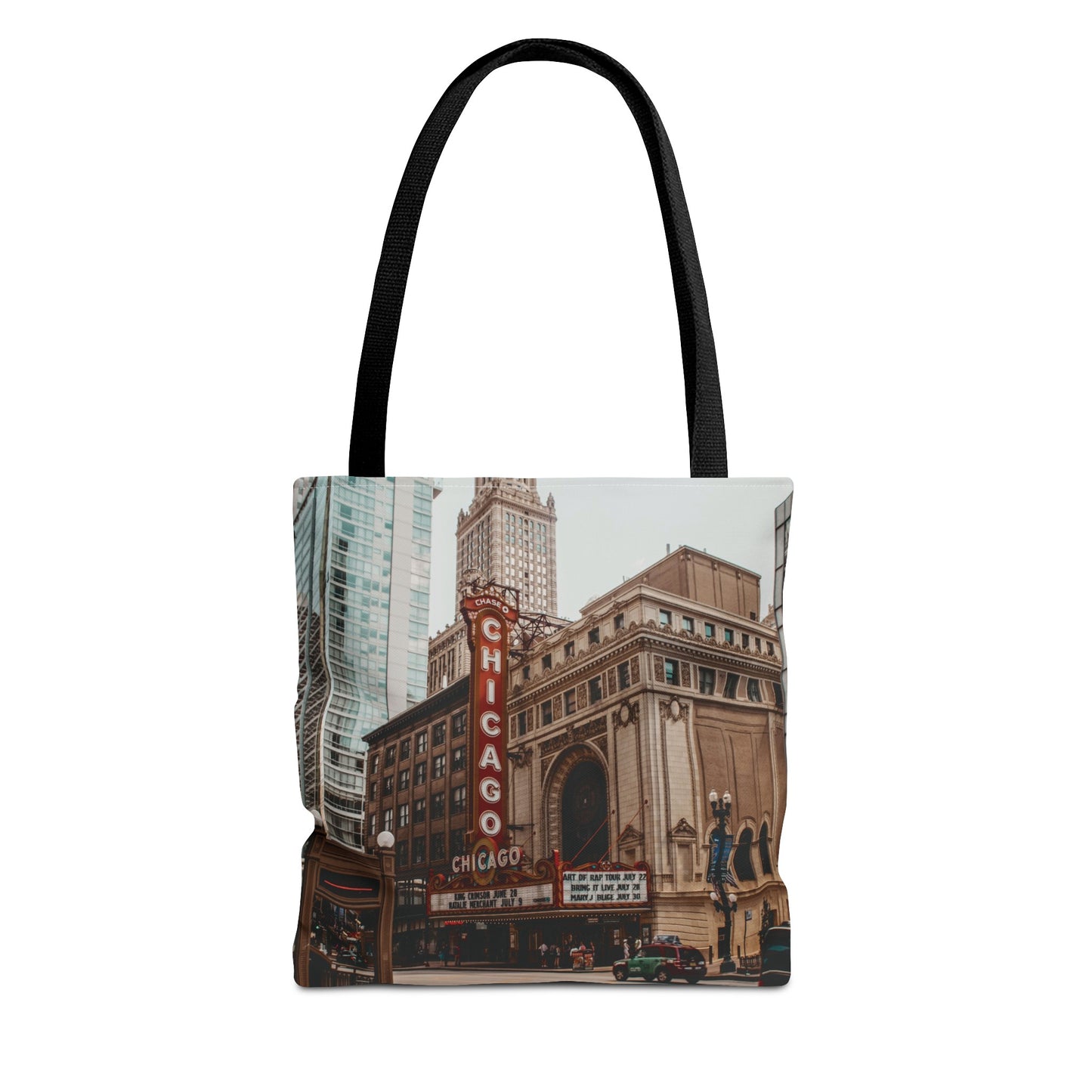 Canvas Bag with City Prints