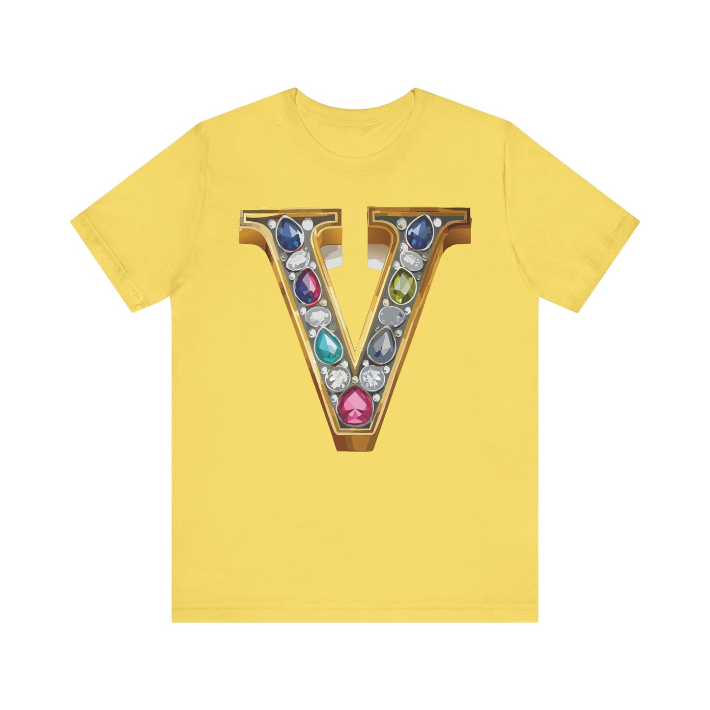 Letter Shirt, Shirt with Letters, Tee Shirt with Gold Letter, Shirt with Antique Letters