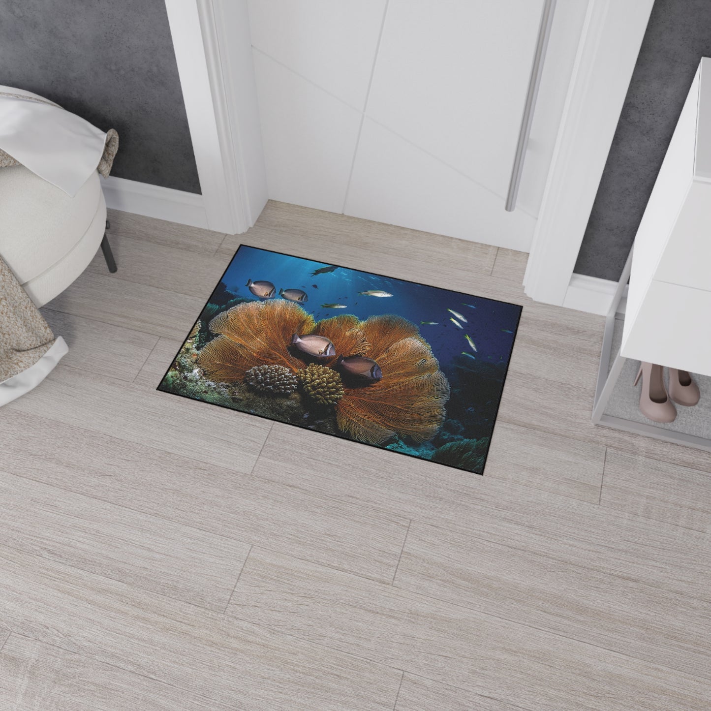 Heavy Duty Floor Mat - Deep Ocean