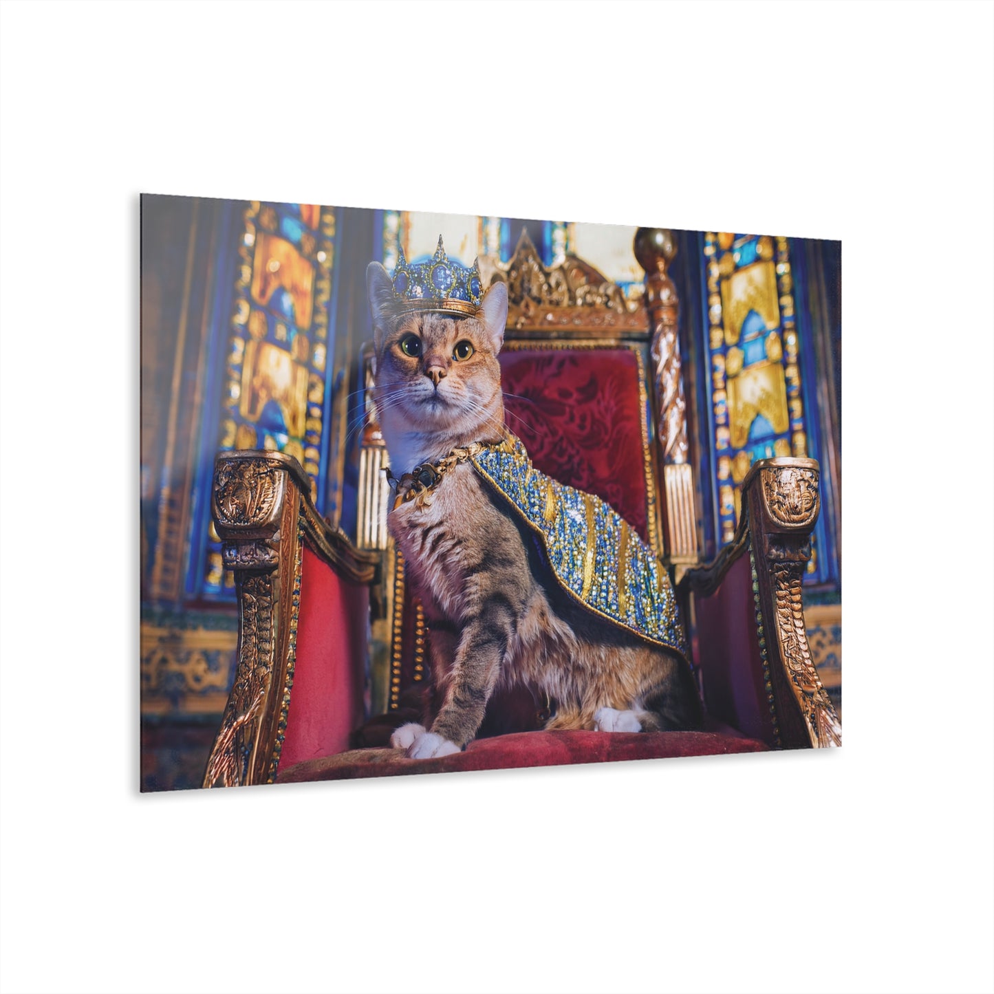 Crown Cat Wall Decor, Wall Art Decor with Animals 4