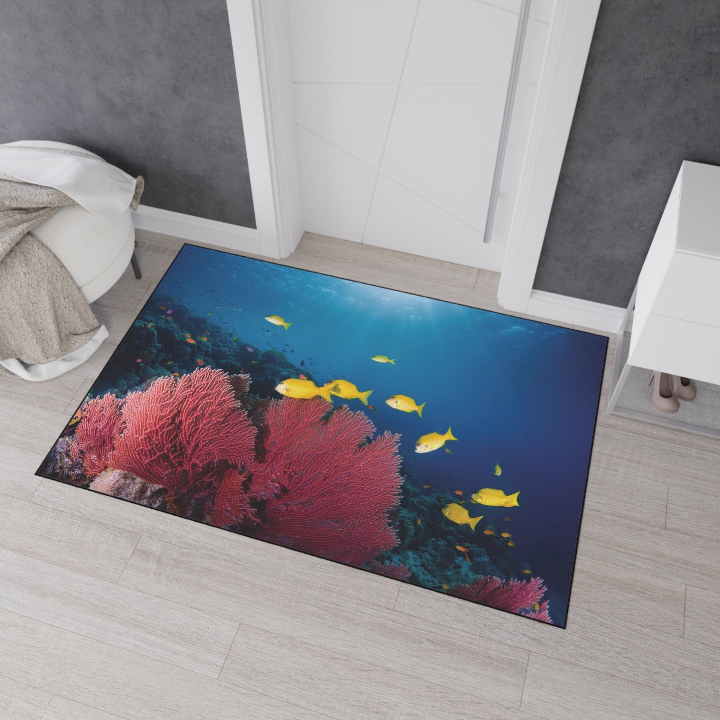 Heavy Duty Floor Mat - Deep Ocean