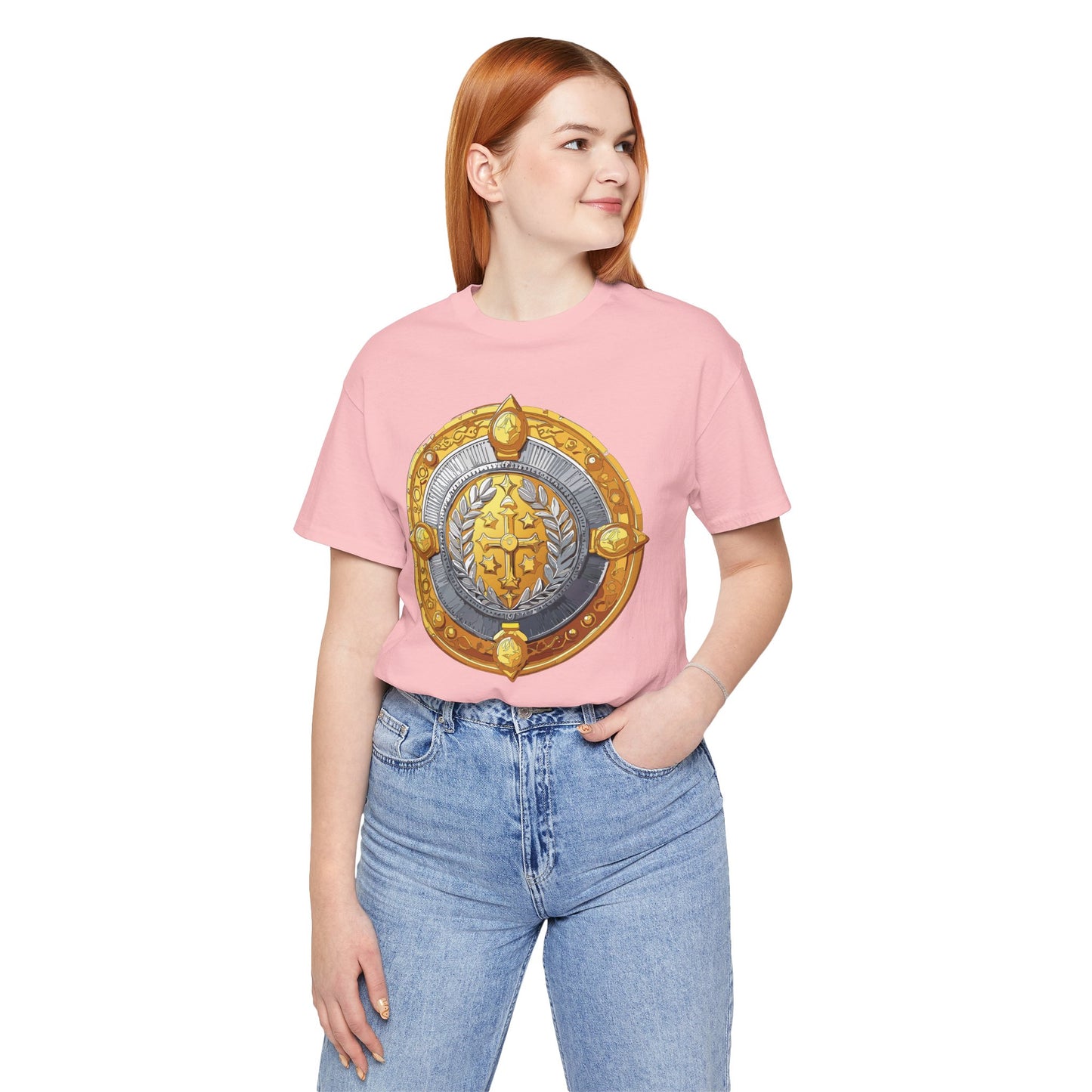 Coin Shirt, Shirt with Coin, Tee Shirt with Gold Coin, Shirt with Antique Coin