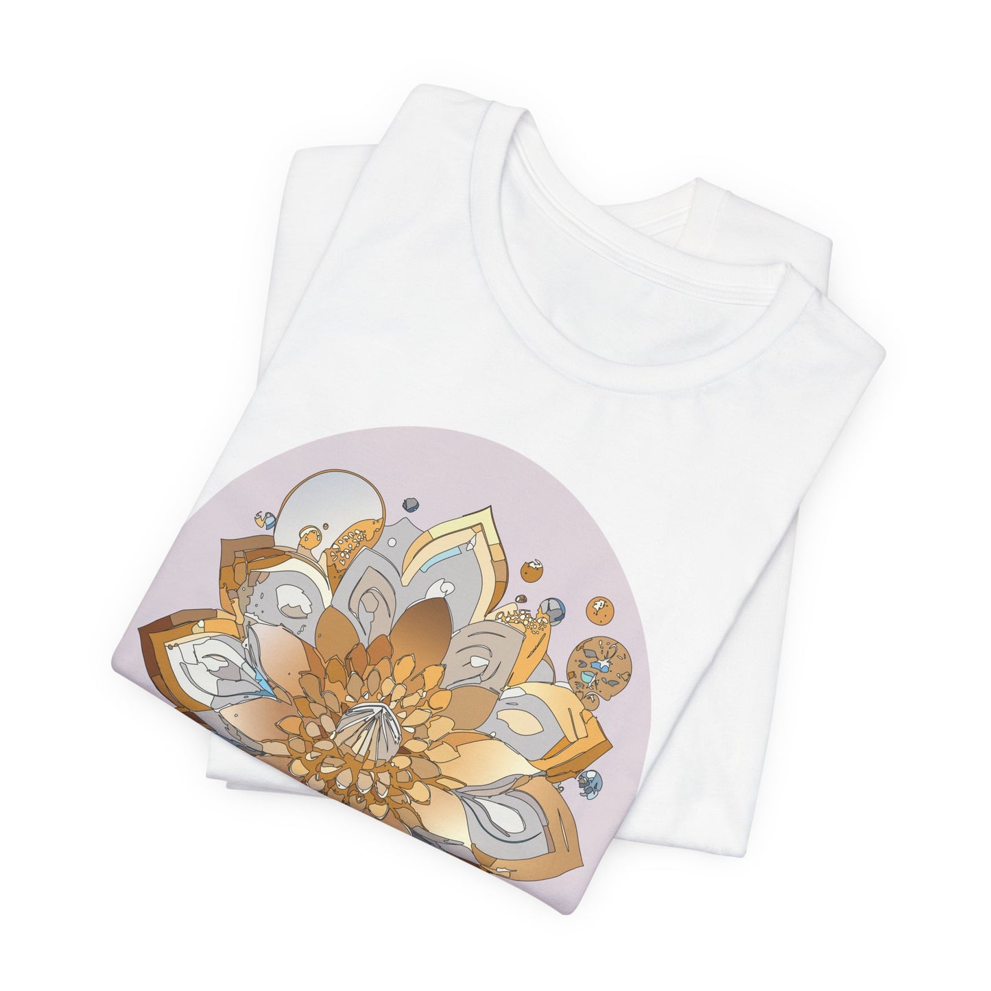 Floral Shirt, Flower Shirt, Tee Shirt with Antique Flower