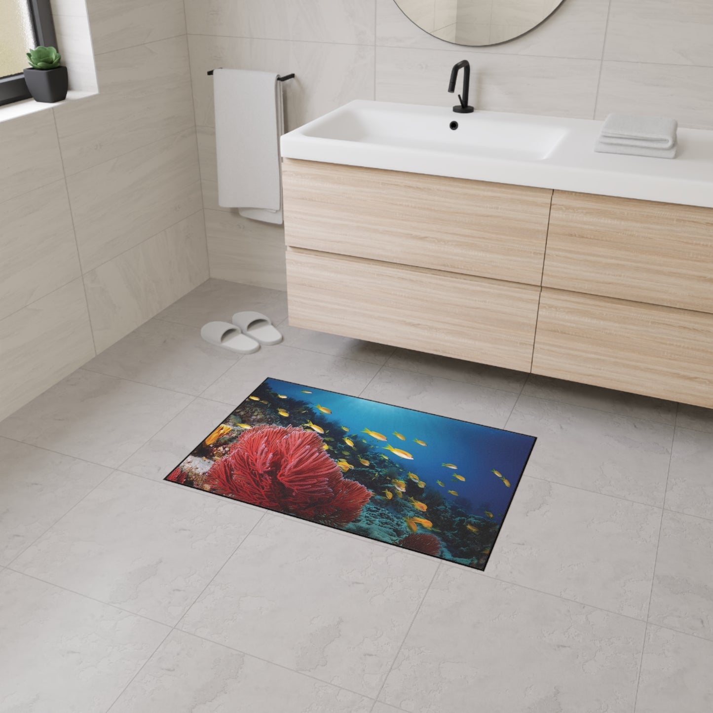 Heavy Duty Floor Mat - Deep Ocean